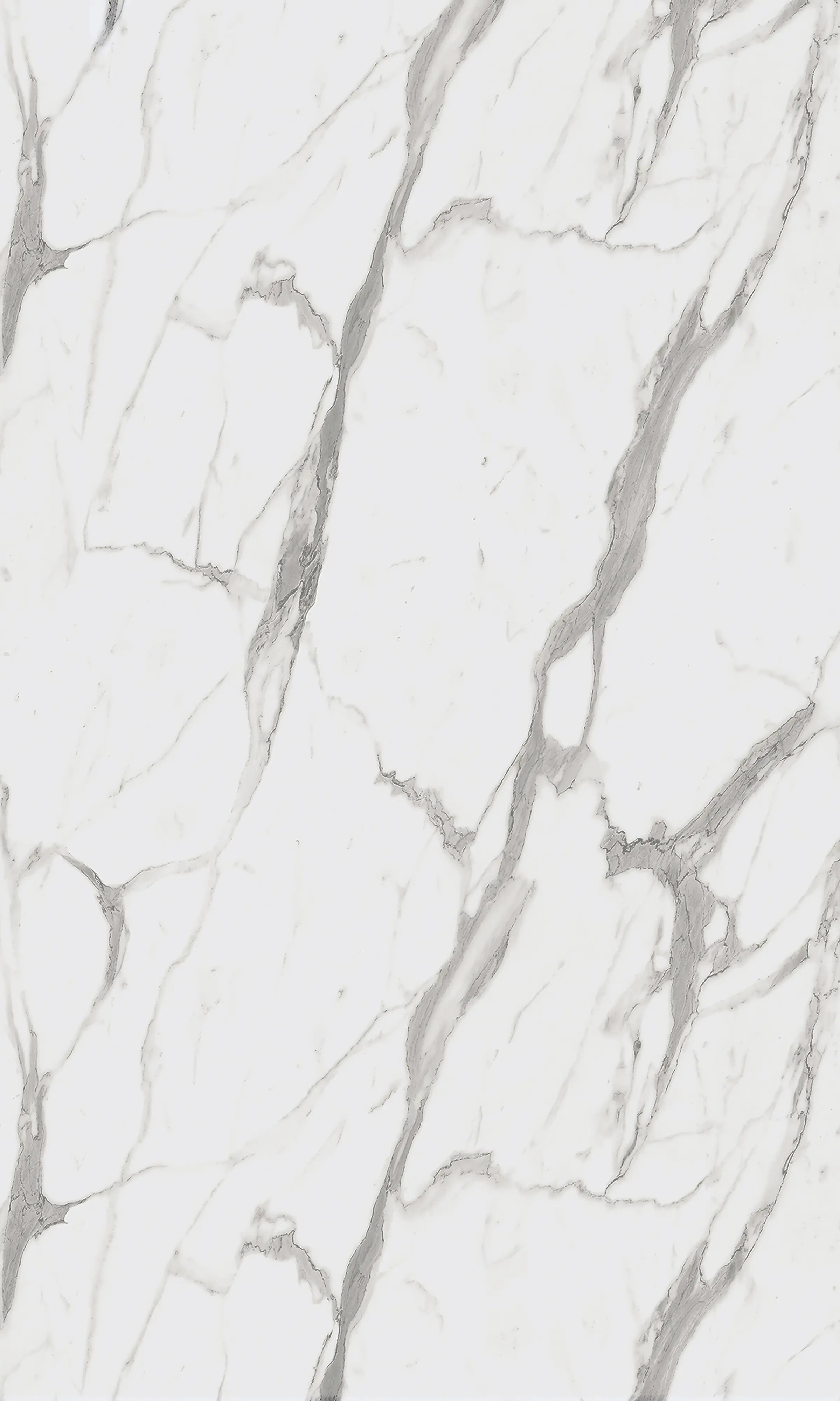 Wetwall Elite Wandpaneel  Calacatta Statuario 16 x 260 cm mit abgerundeter Abschlusskante