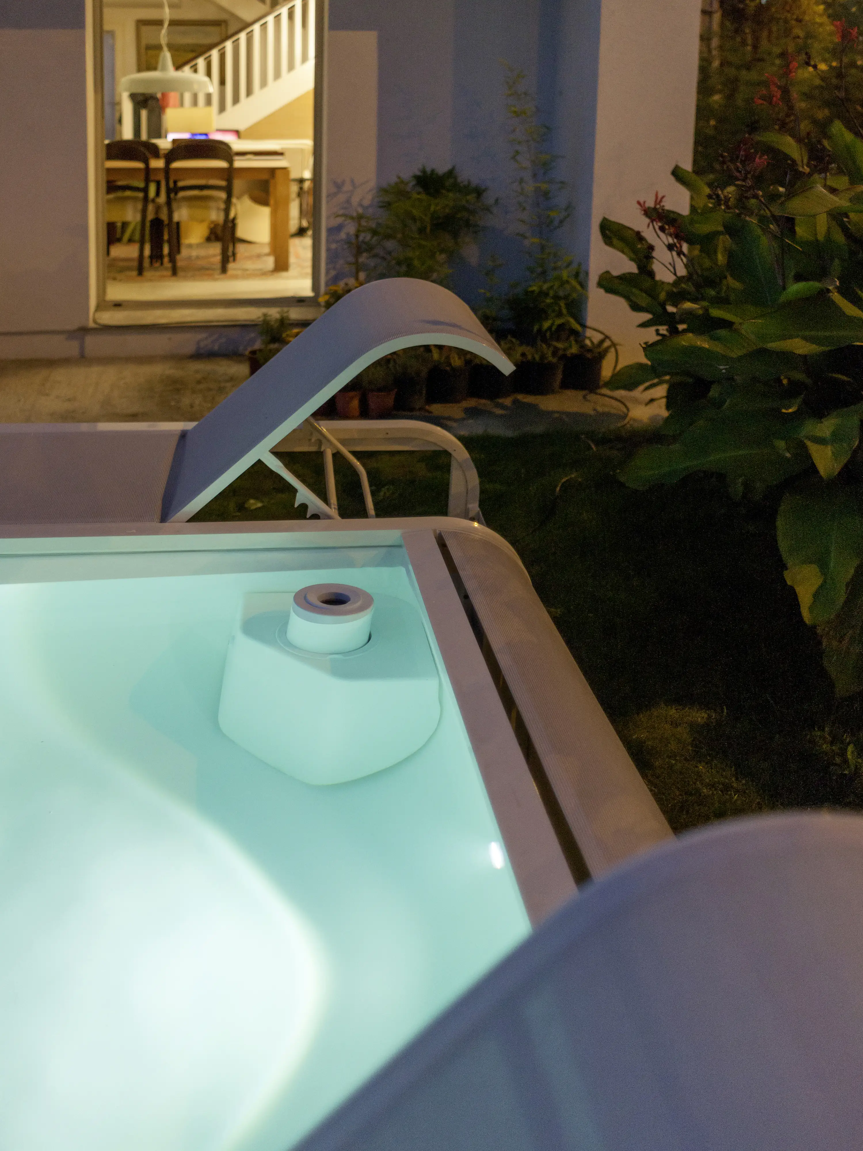 Gre Pool Mariposa weiß 282 x 219 x 60 cm