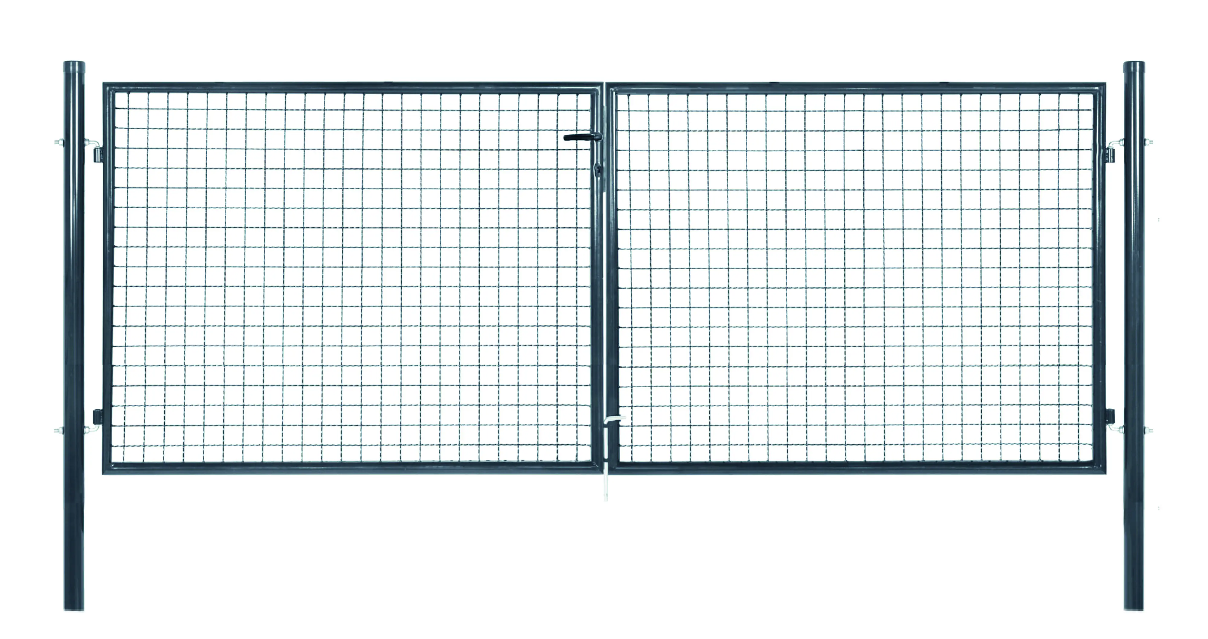 Floraworld Gartentor doppelflügelig Standard 300 x 100 cm anthrazit