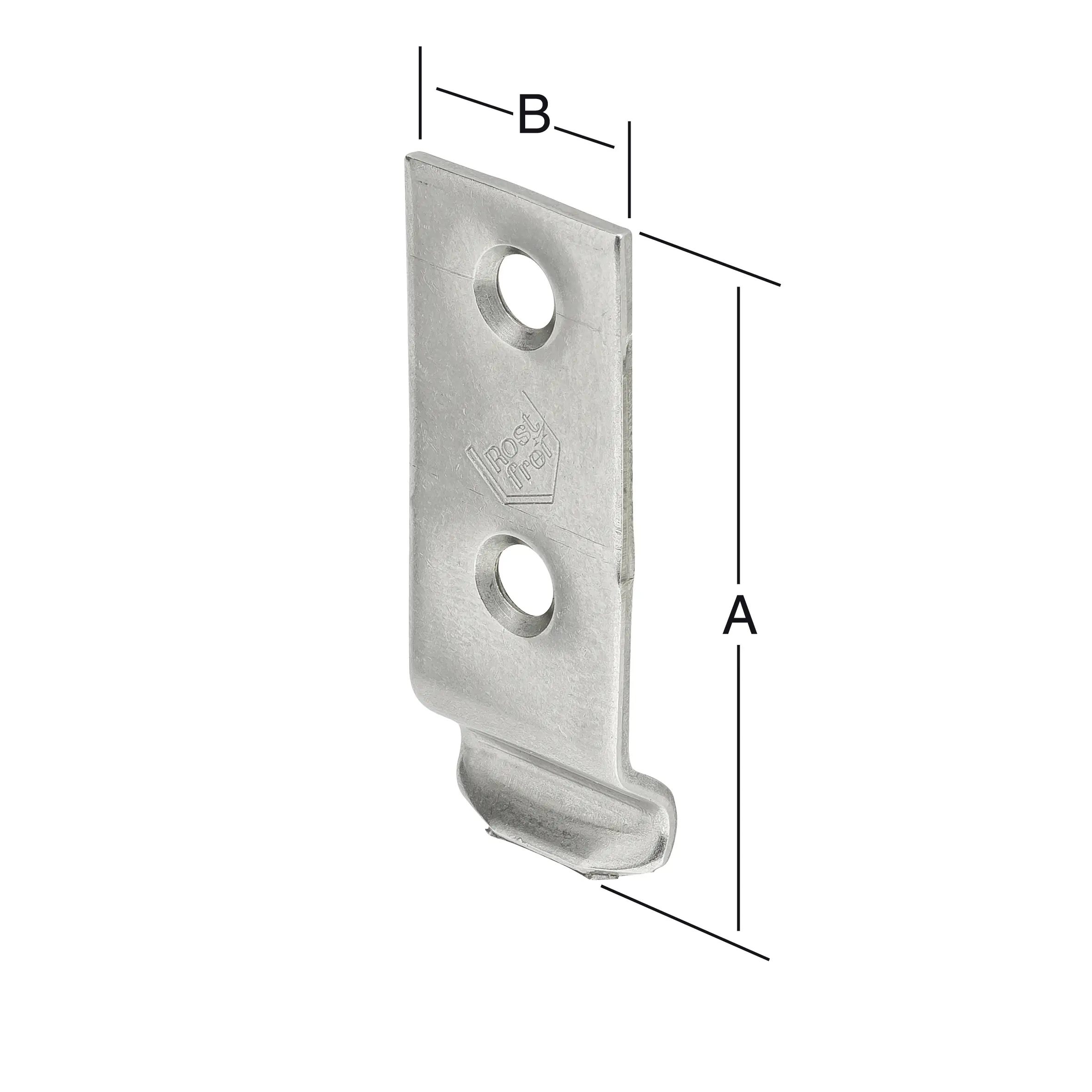 Vormann Schließhaken 46 x 18 mm
