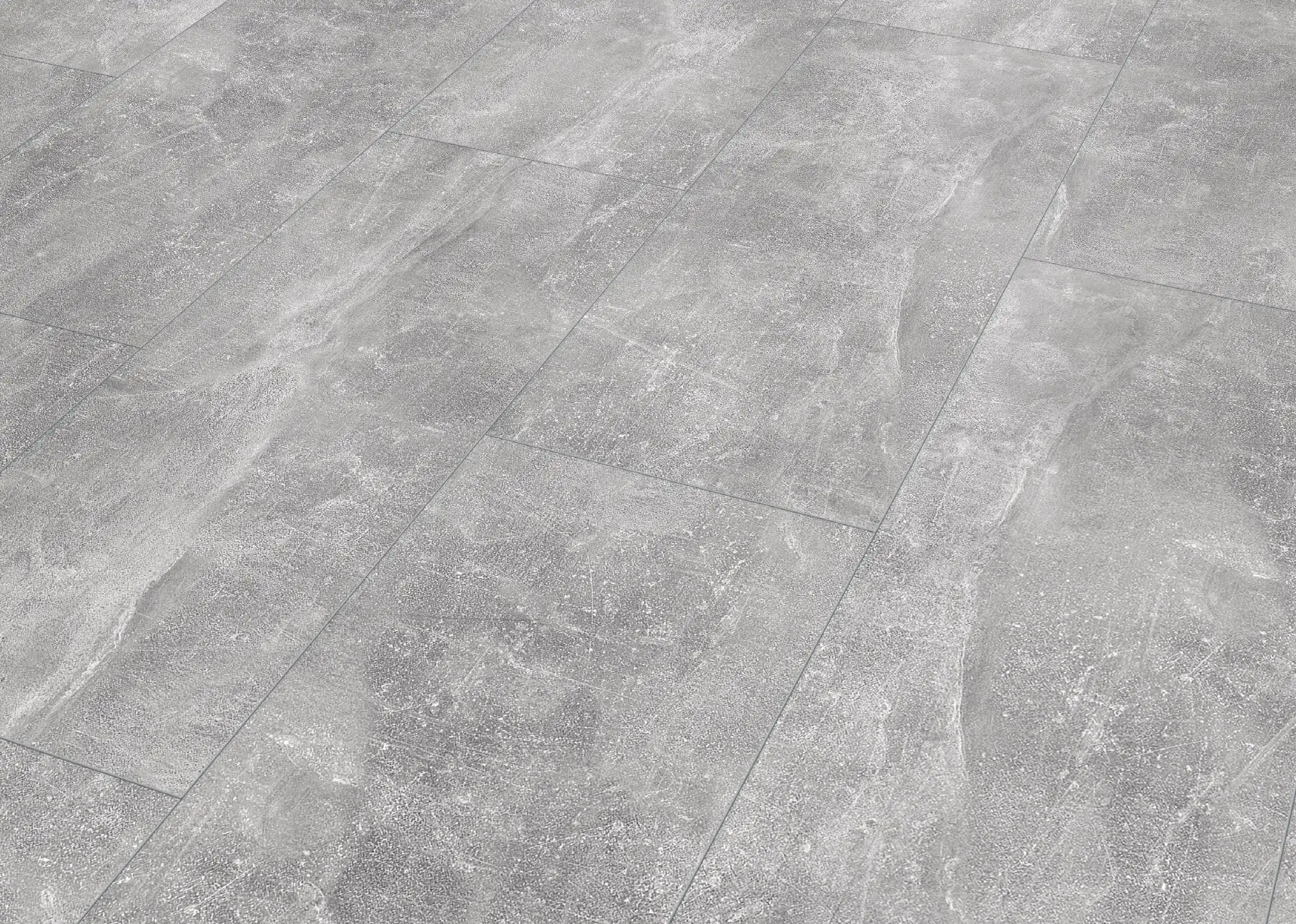 Classen Visiogrande Laminat Fliese Megaloc Aquaprotect 60,4 x 28 cm Sichtestrich hell