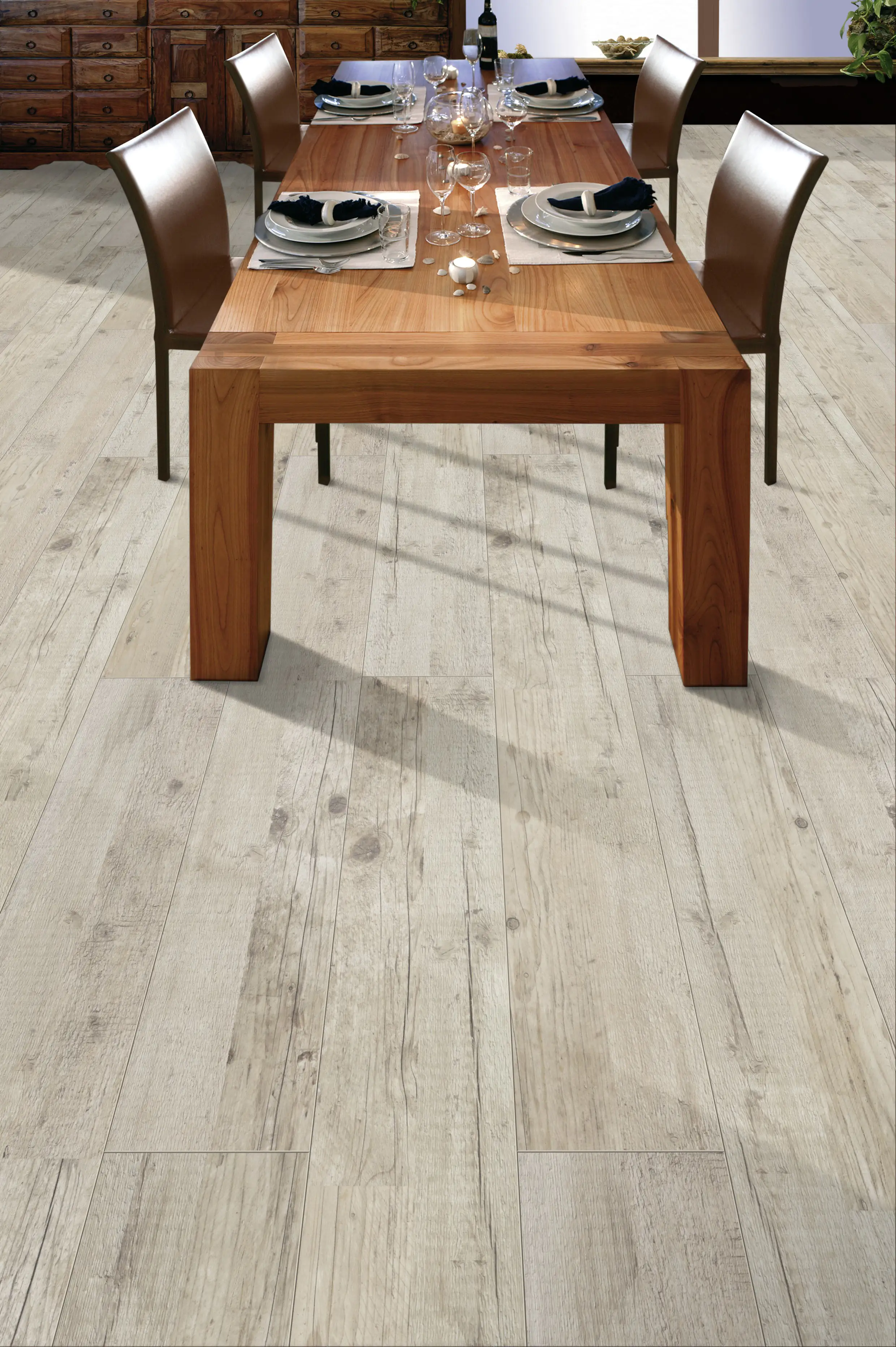Classen Laminat 7 mm 4V 128,6 x 19,4 cm 7 mm Kiefer beige
