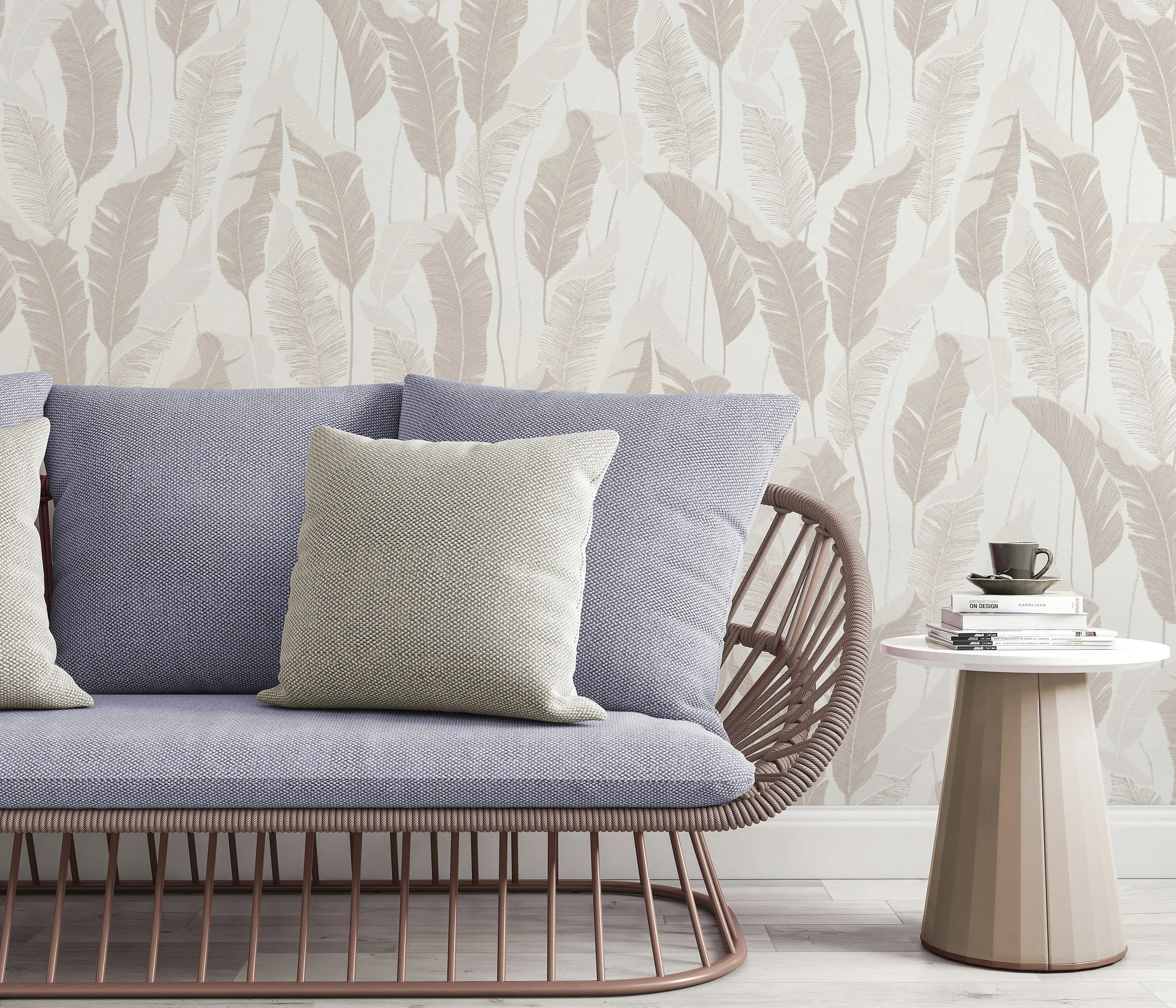 Erismann Vliestapete Floral beige 10,05 x 0,53 m