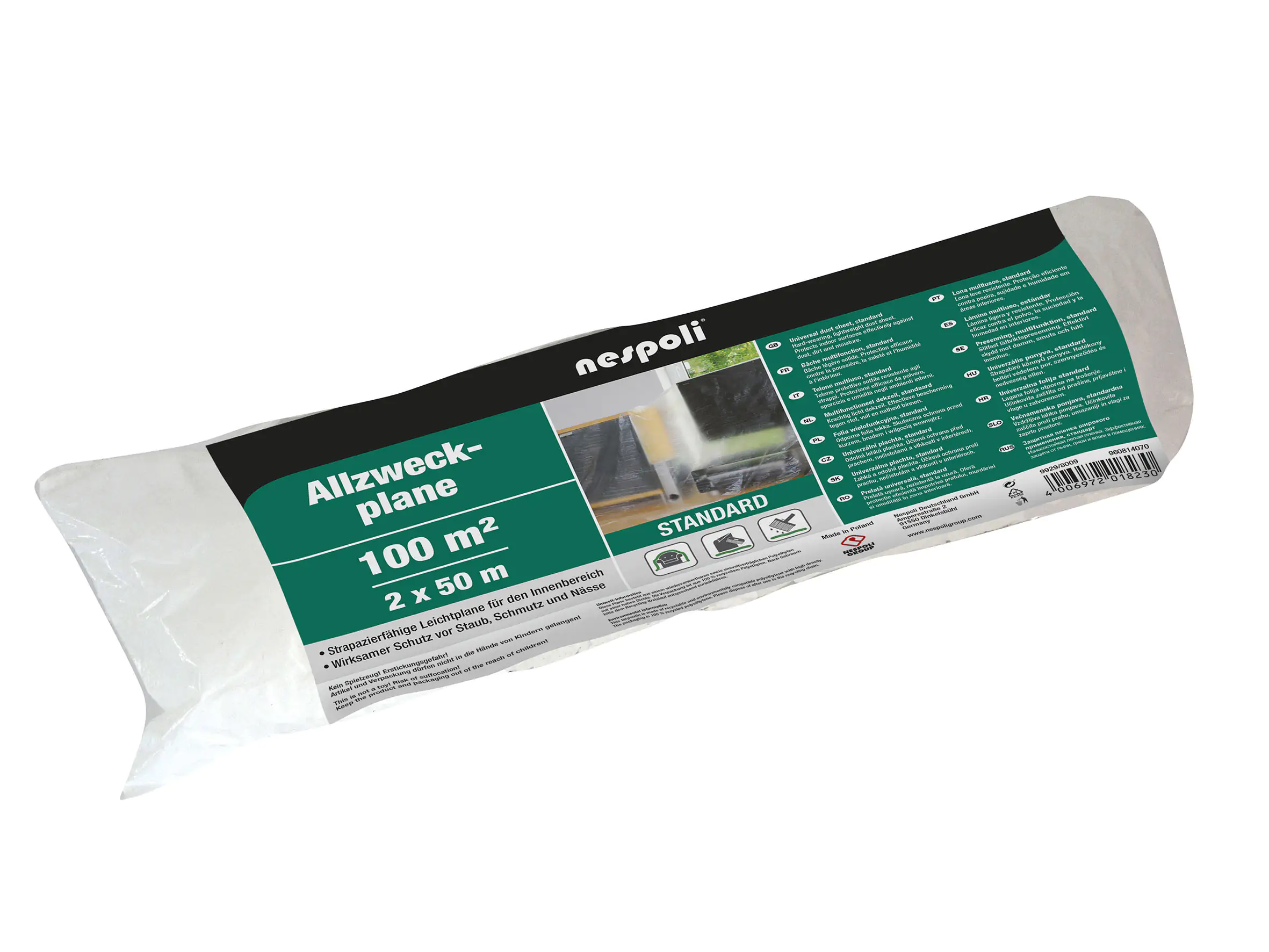 Nespoli Abdeckfolie auf Rolle 2 x 50 m
