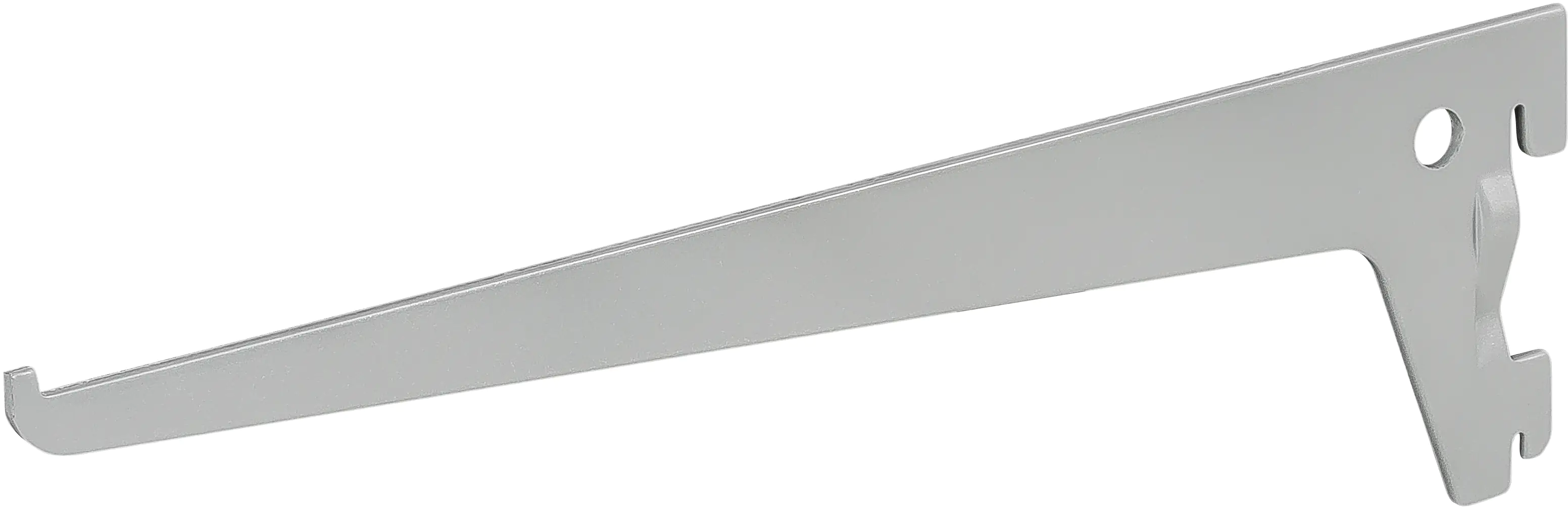 TrendLine Einlochträger 1-reihig grau 15 x 7 cm