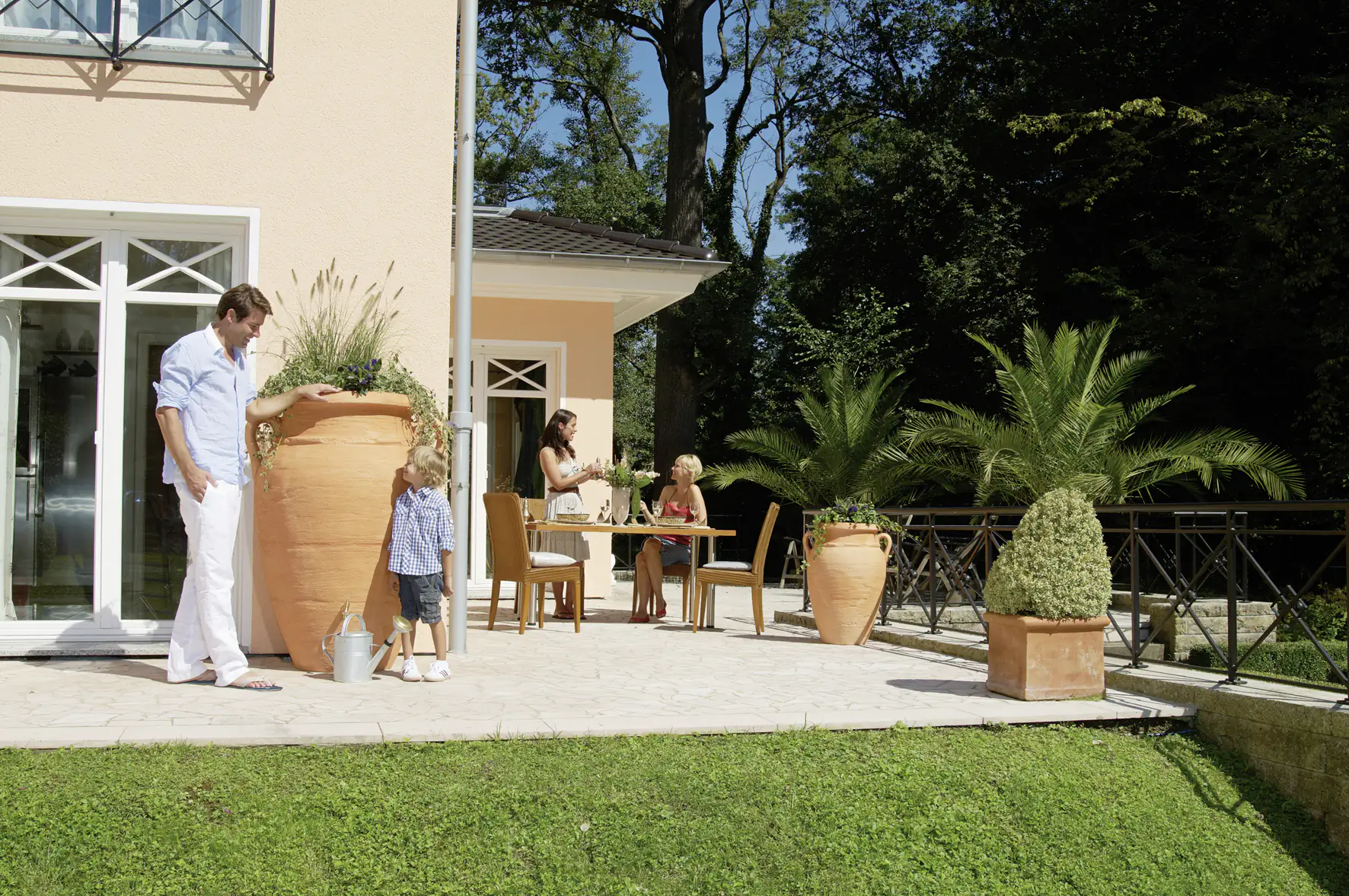 Garantia Antik Amphore Regentonne 250 l