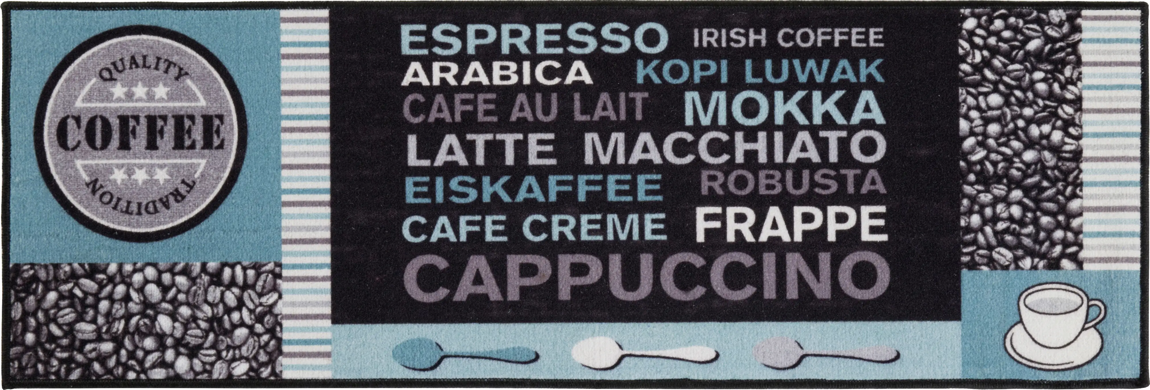 Andiamo Küchenläufer Cafe Creme, 50 x 150 cm