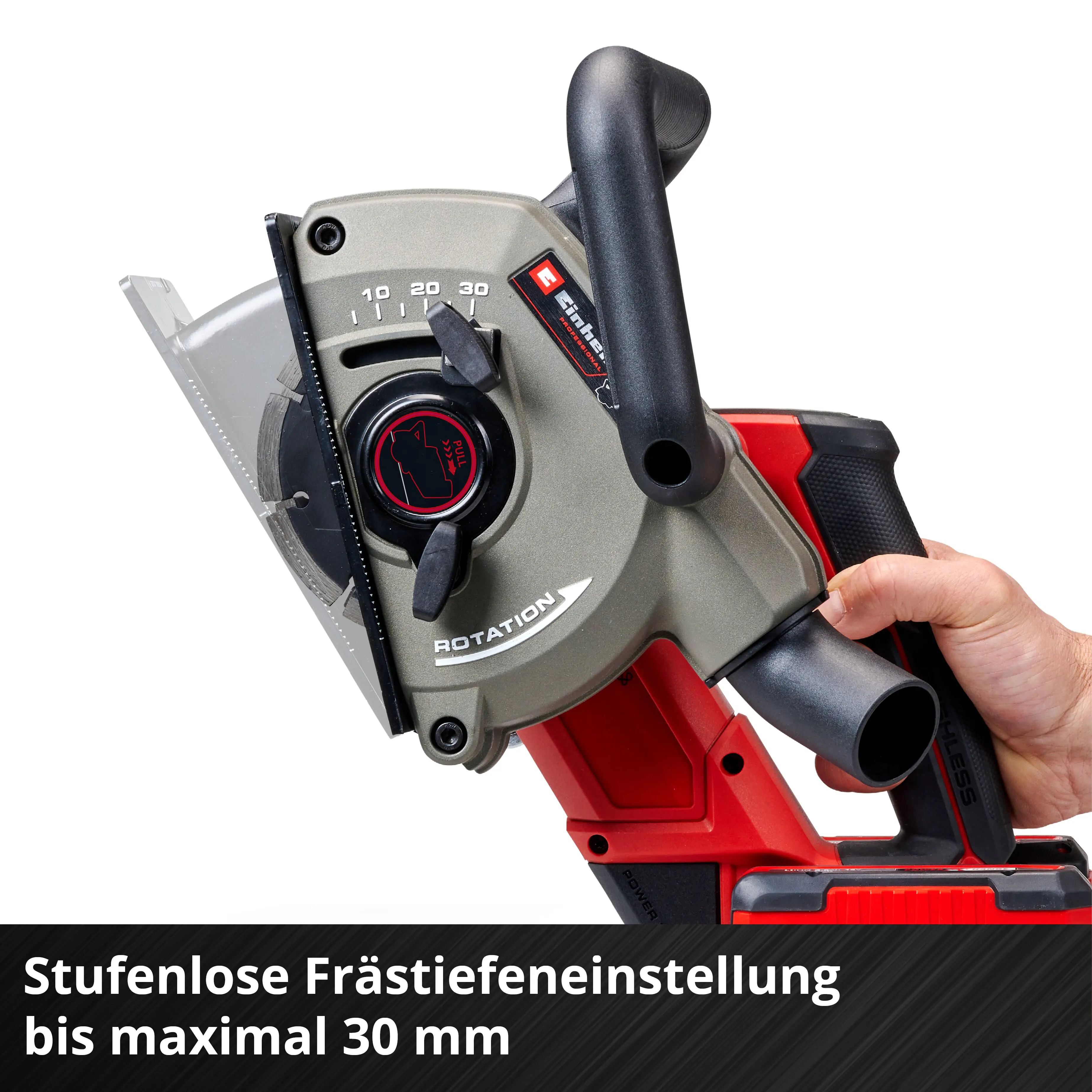 Einhell Professional Akku-Mauernutfräse TP-MA 36/30 Li BL Solo