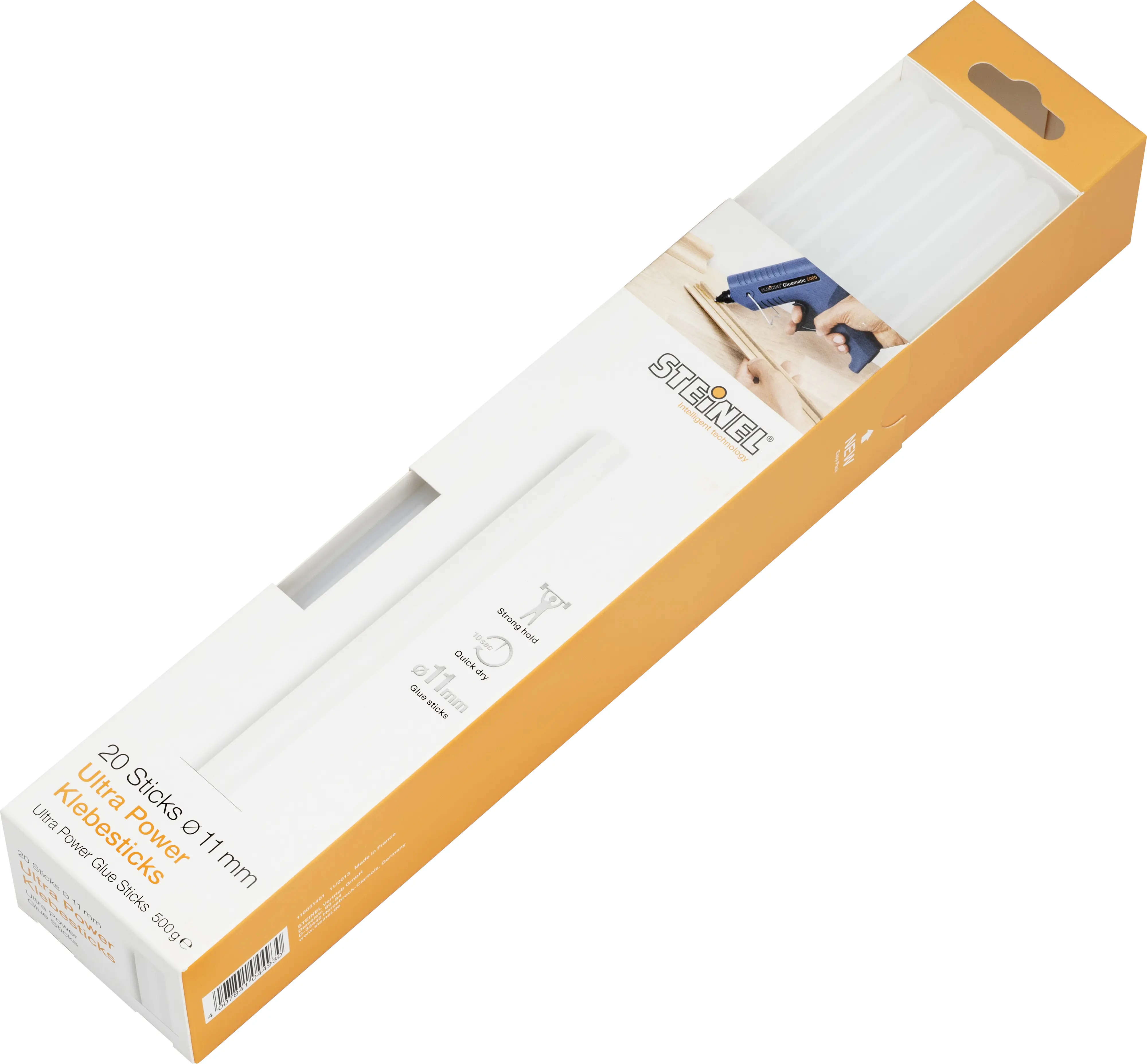 Steinel Klebesticks Ø 11 mm, stark (Ultra Power), 20 Stück