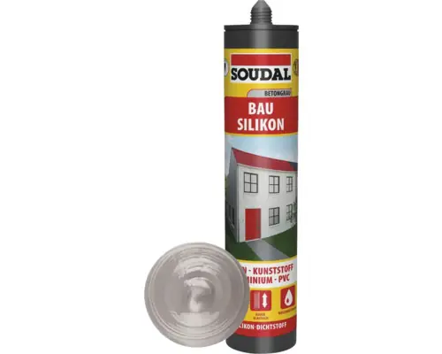Soudal Fenster-Silikon grau 300 ml