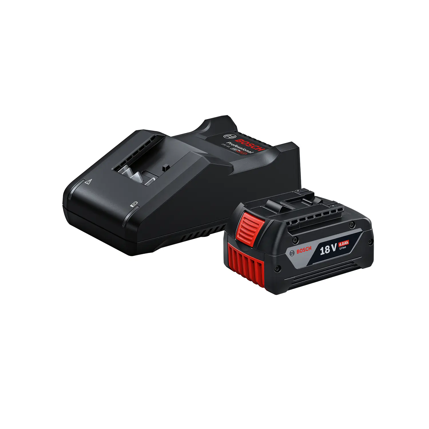Bosch Professional Akku-Starterset mit GBA 18 V 4 Ah Akku & Ladegerät GAL 18V-40