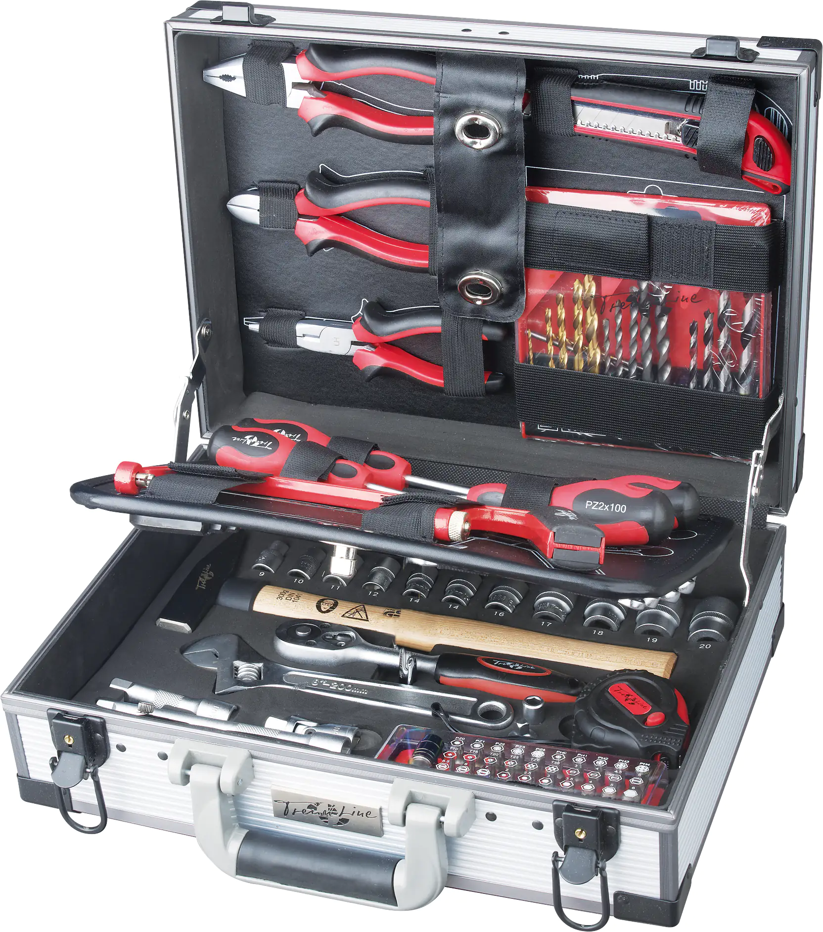 Primaster Werkzeugkoffer WK91 91-teilig 3/8"