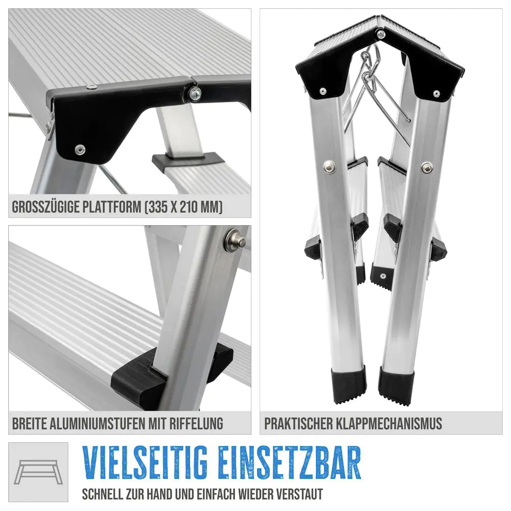 Güde Aluminium-Klapptritt GAT 2S