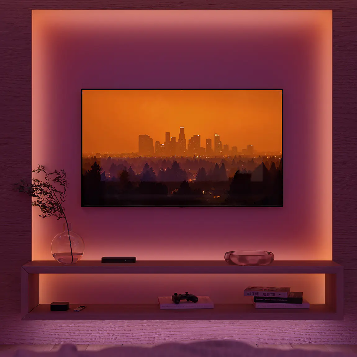 Philips Hue LED-Streifen Flux Gradient 6 m 20 W RGBW weiß dimmbar