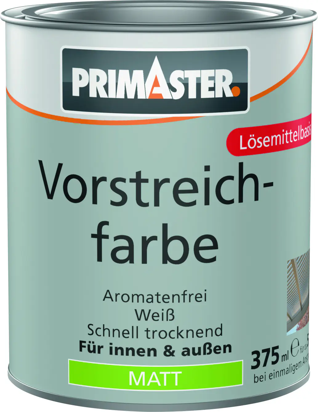 Primaster Vorstreichfarbe 375 ml weiß matt