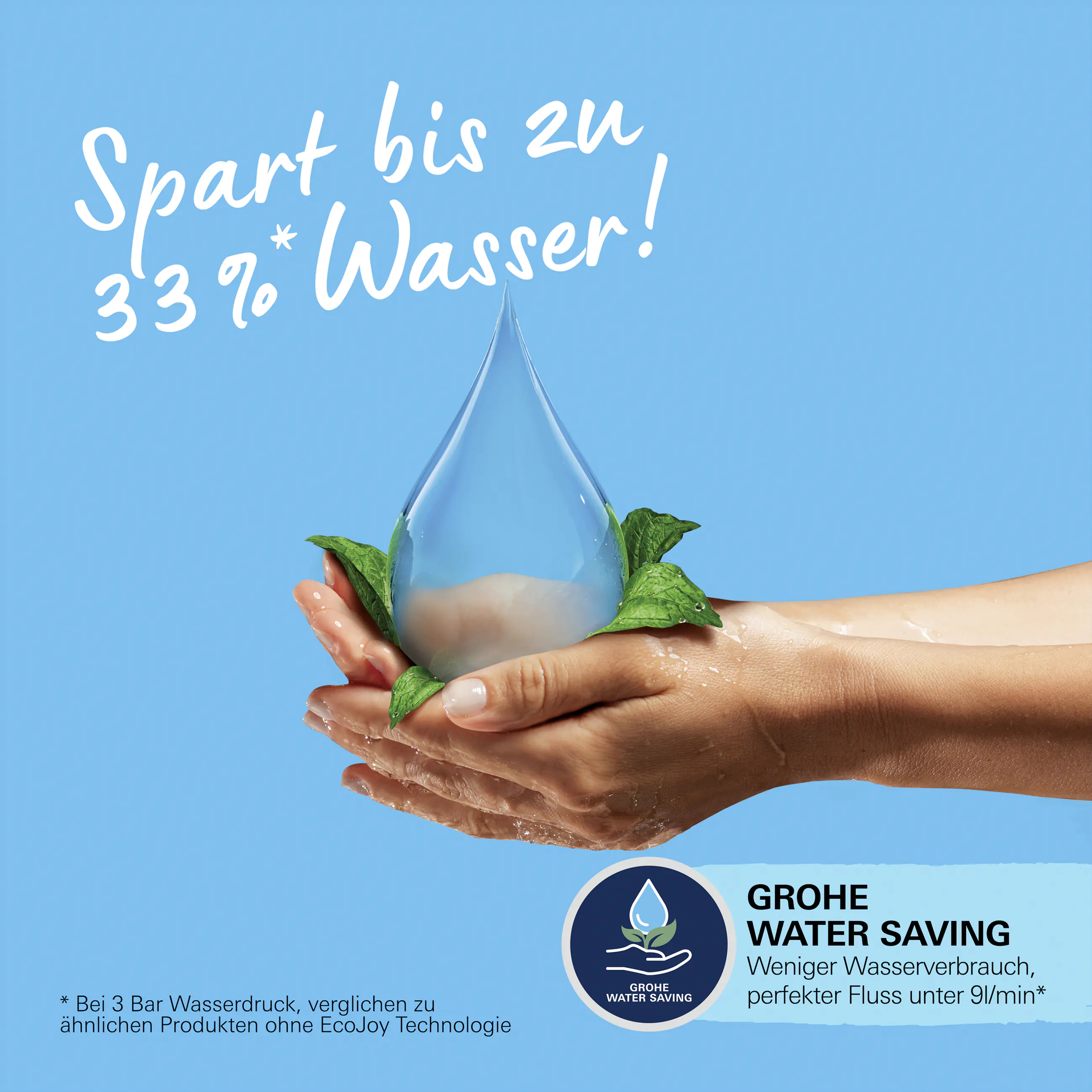 Grohe Handbrause 3 Strahlarten Vitalio Start 110 chrom