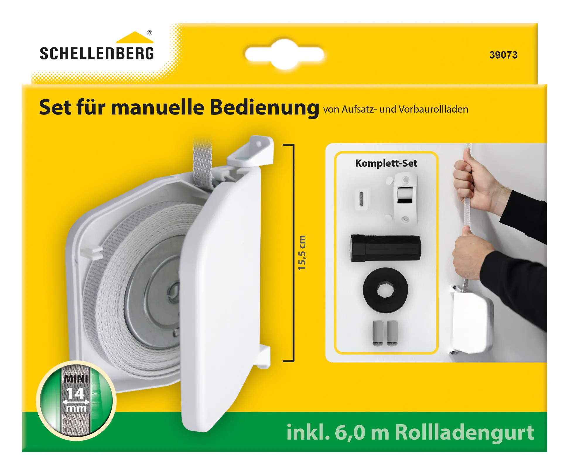 Schellenberg Manuelles Bedienset für Vorbau- und Aufsatzrollläden