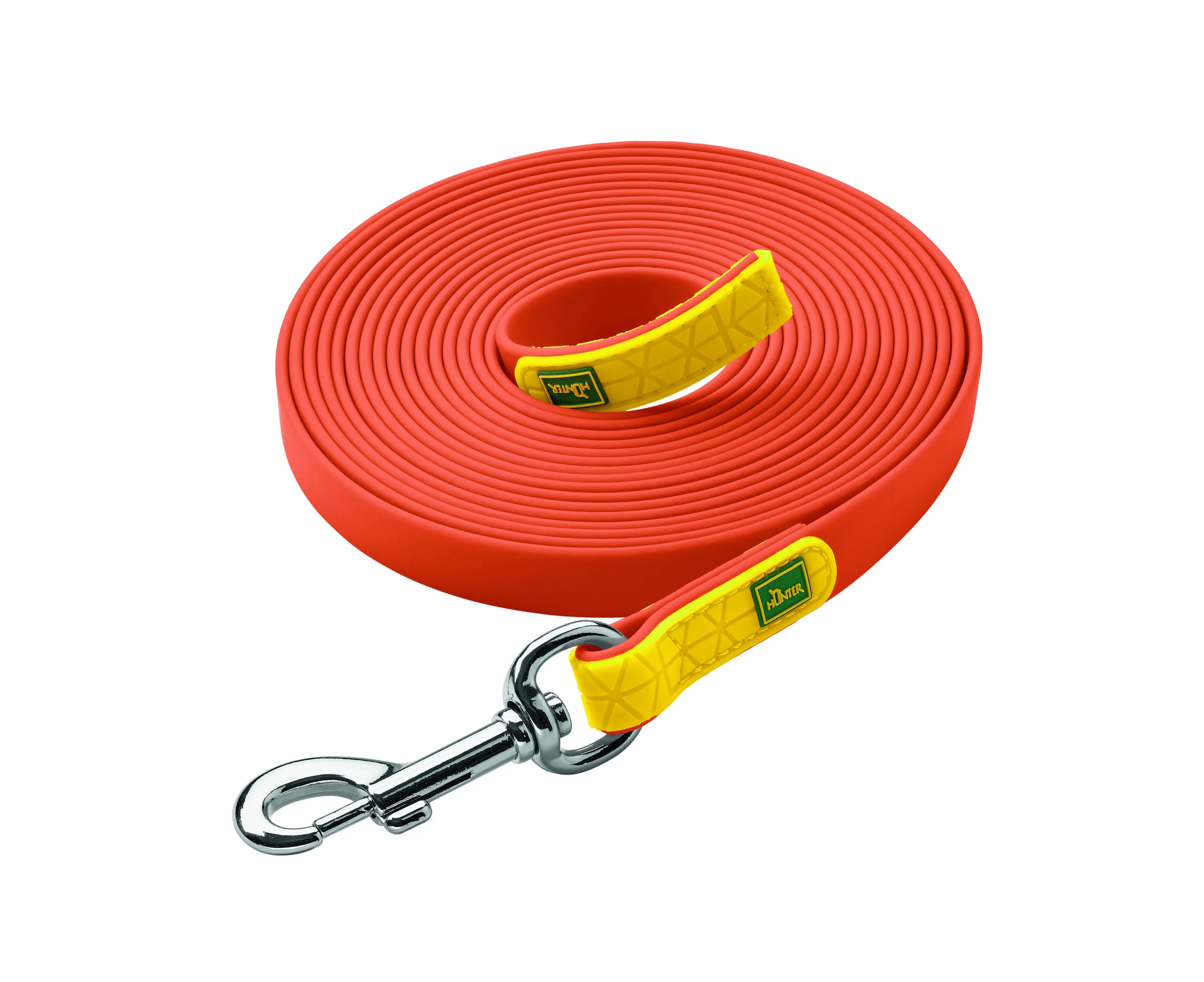 Hunter Schleppleine Hund Convenience 5 m x 2 cm neonorange