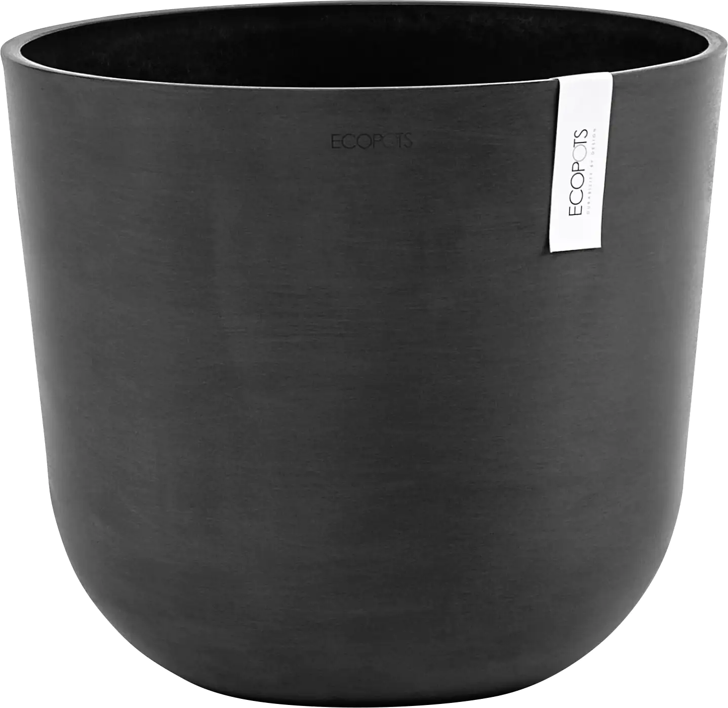 Ecopots Pflanztopf Oslo Ø 35 x 30,5 cm dunkelgrau