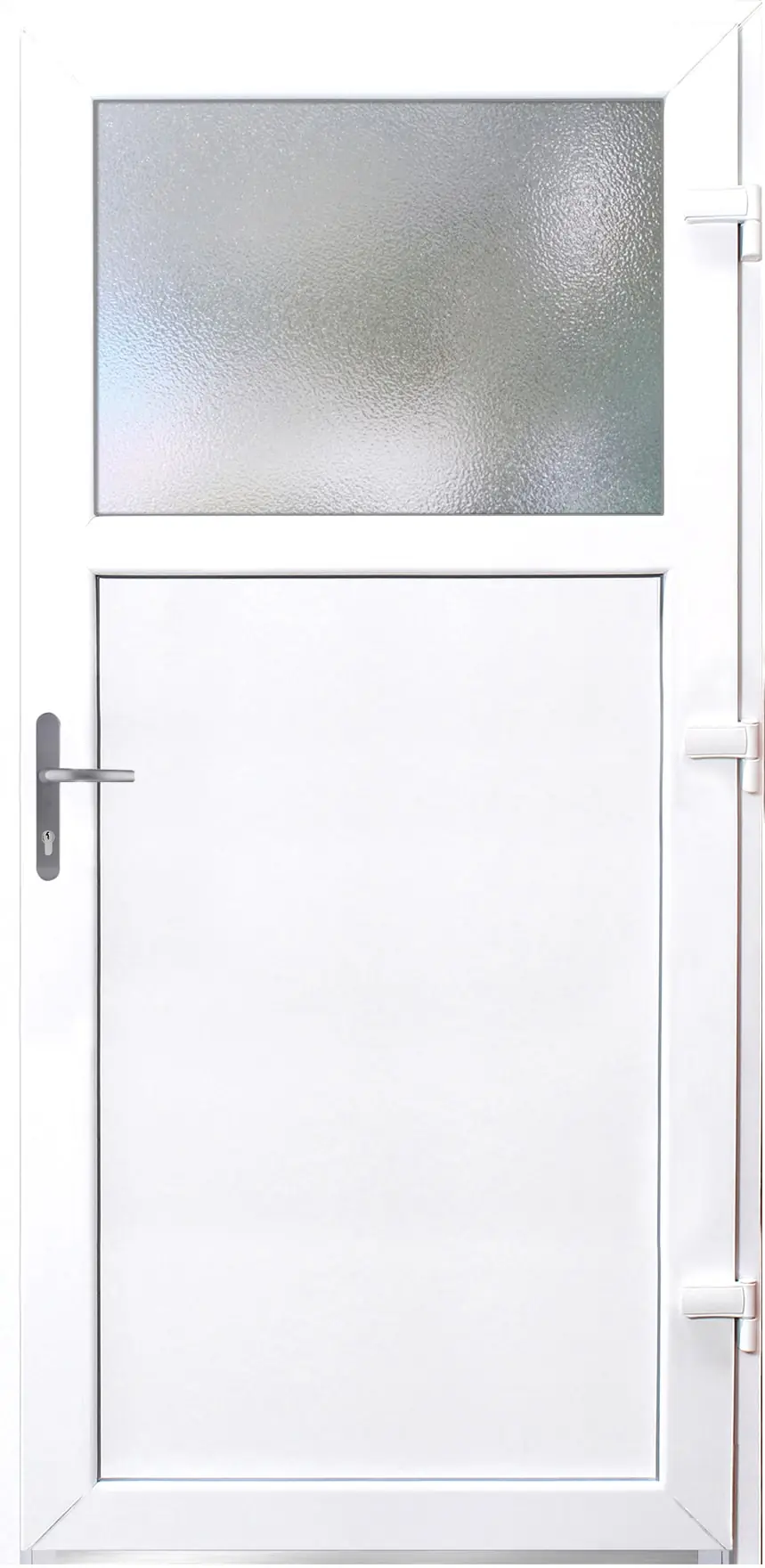 Panto Nebeneinganstür Kunststoff Modell K504 98 x 198 cm DIN rechts weiß 