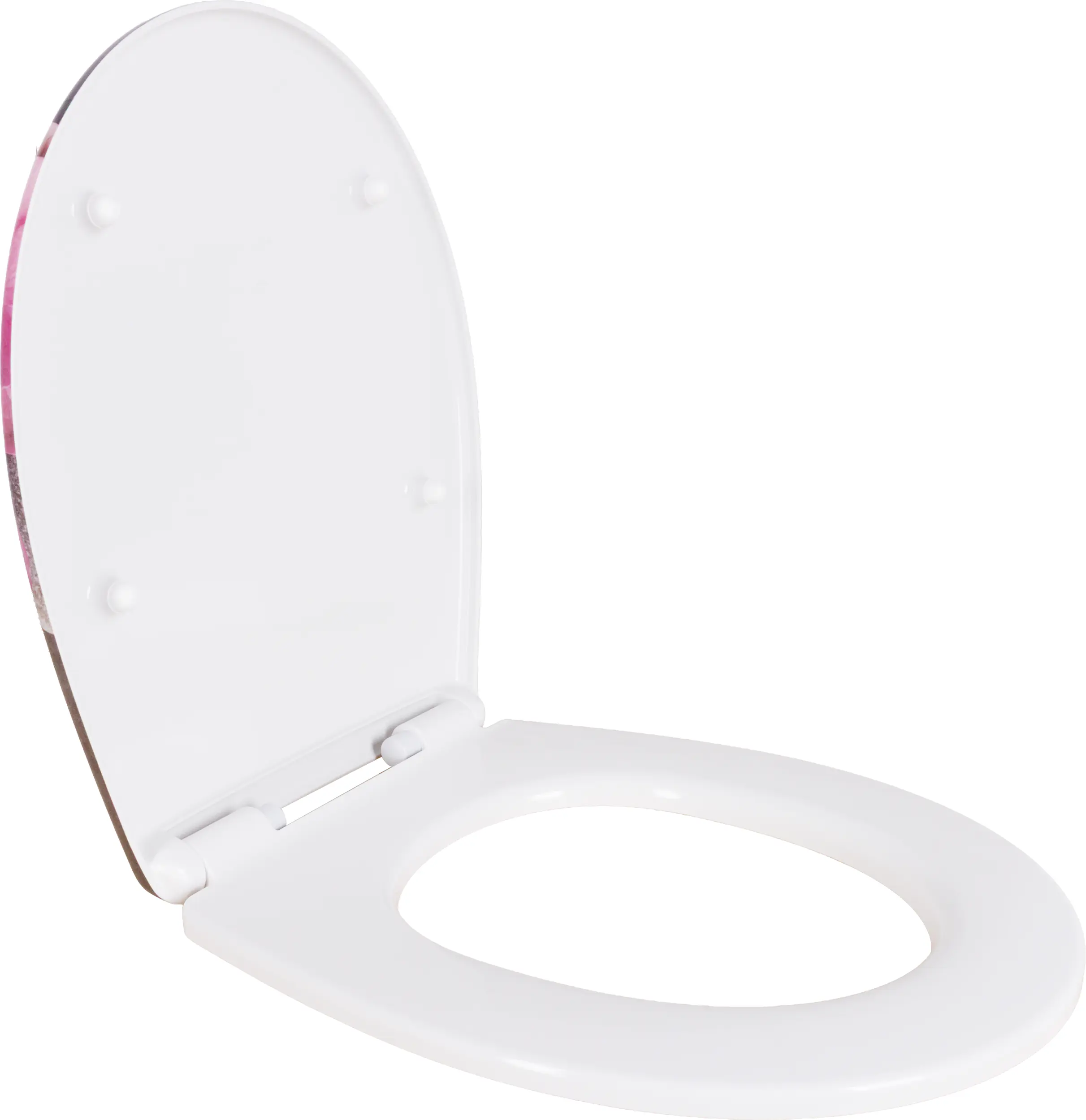 Primaster WC-Sitz mit Absenkautomatik Wellness weiß