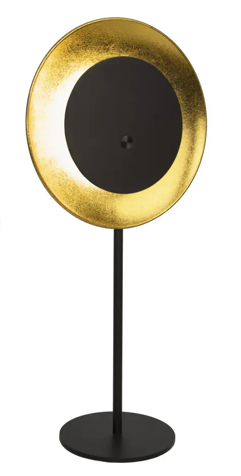 Light & More Solar-Tischleuchte Moon Metall 41,5 cm