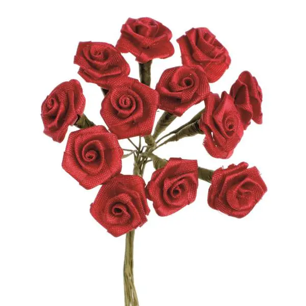 Glorex Diorröschen rot