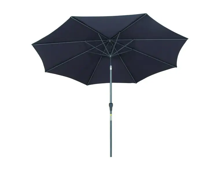 Siena Garden Sonnenschirm Avio anthrazit Ø 300 cm