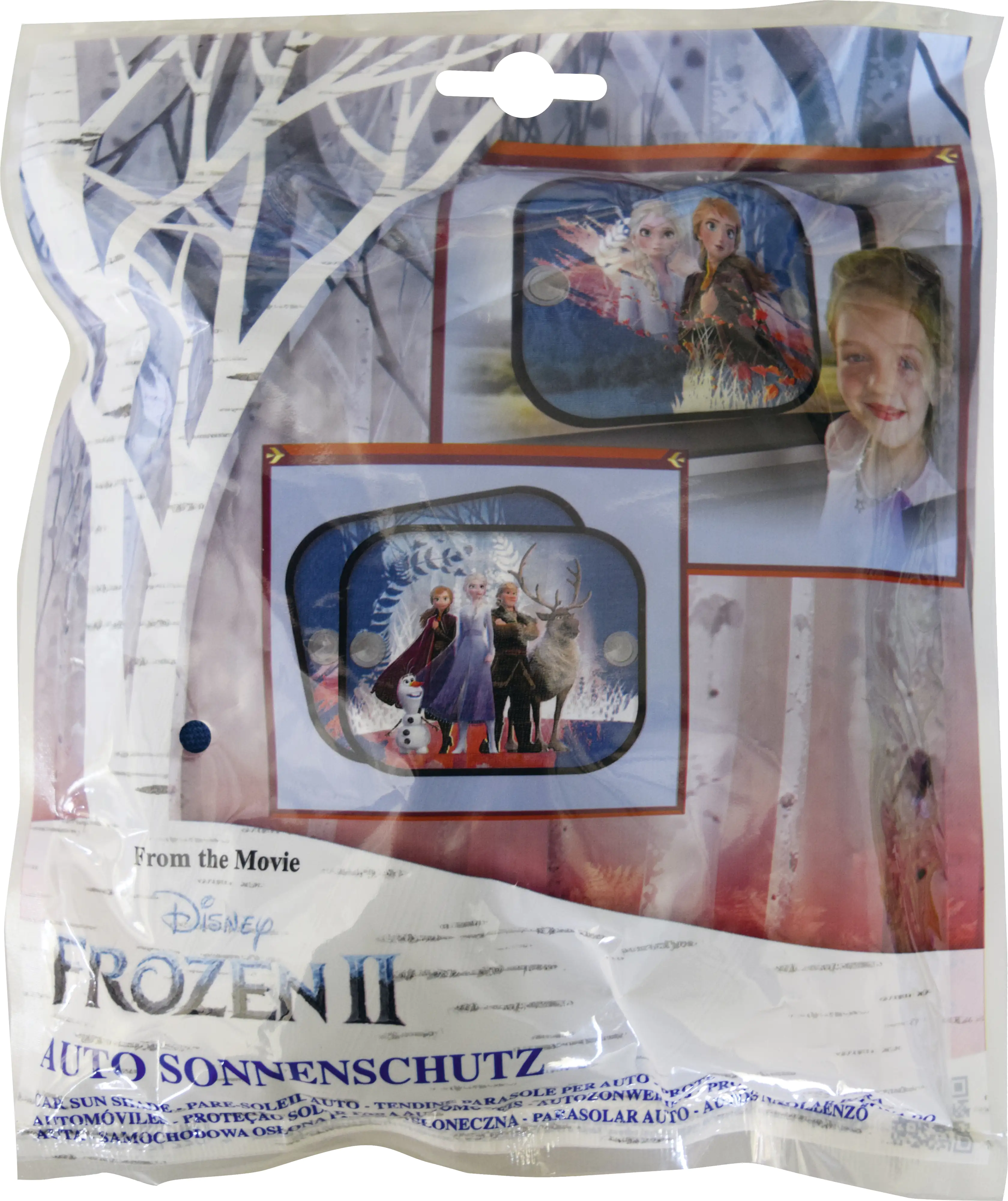 HiTS4KiDS Sonnenschutz Eiskönigin dunkelblau