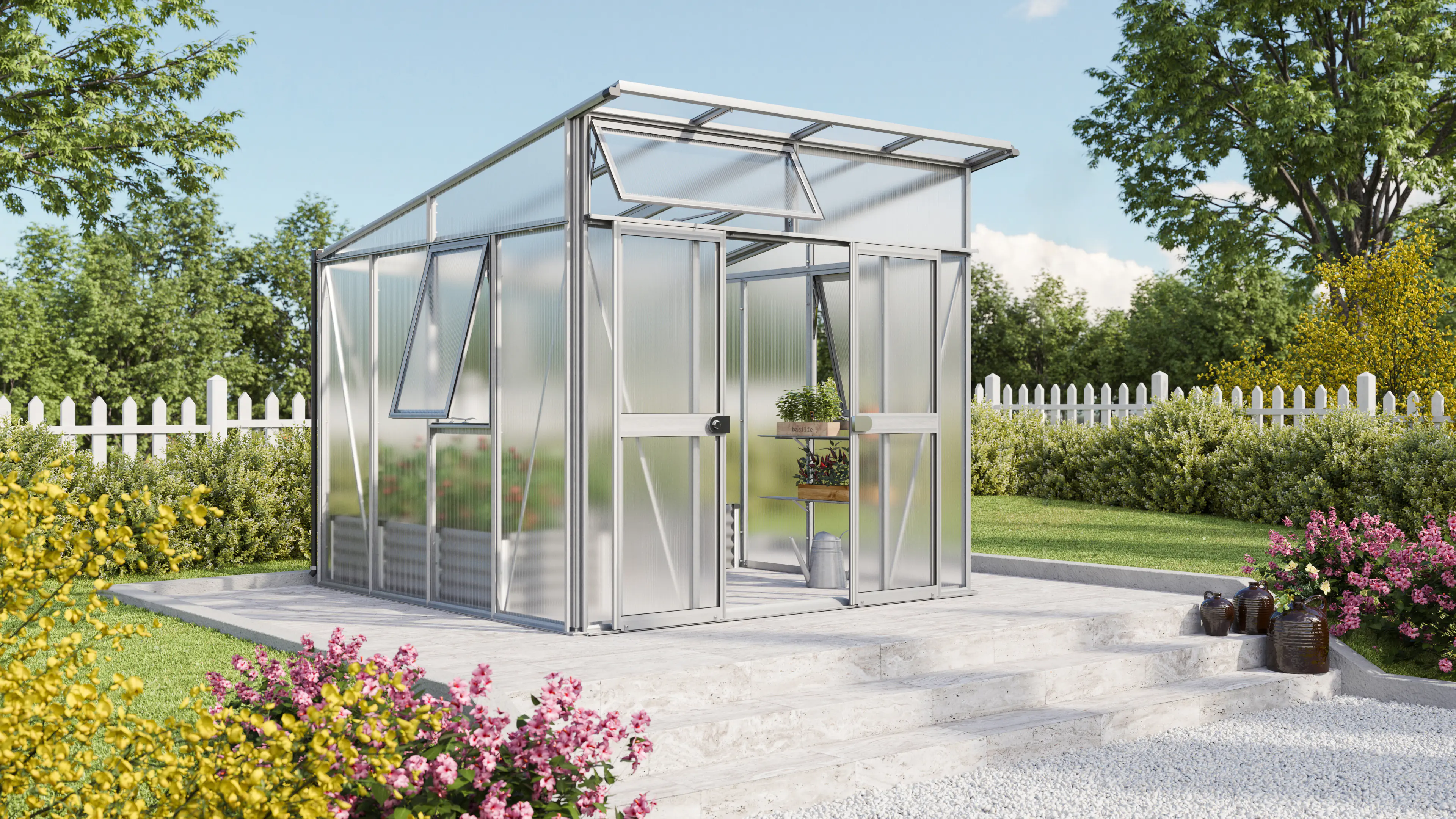 Vitavia Gewächshaus Aura 7800 275 x 270 cm 10 mm HPK