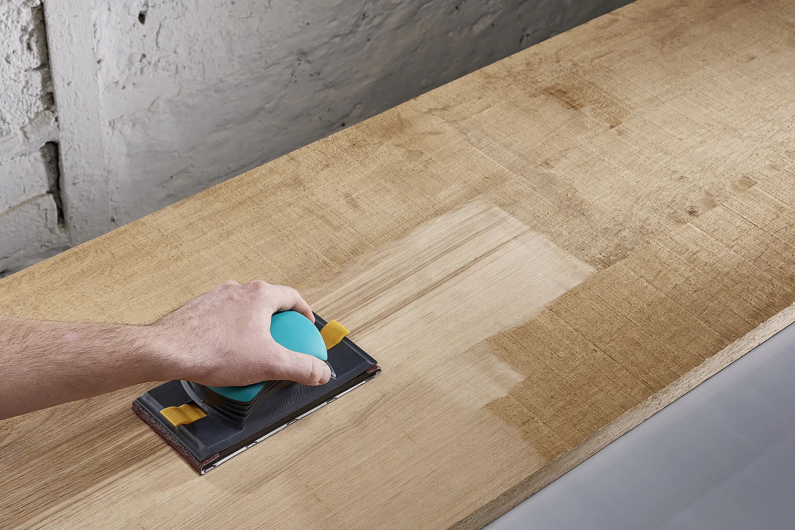 Wolfcraft Handschleifer 93 x 230 mm Maß: 93 x 220 mm