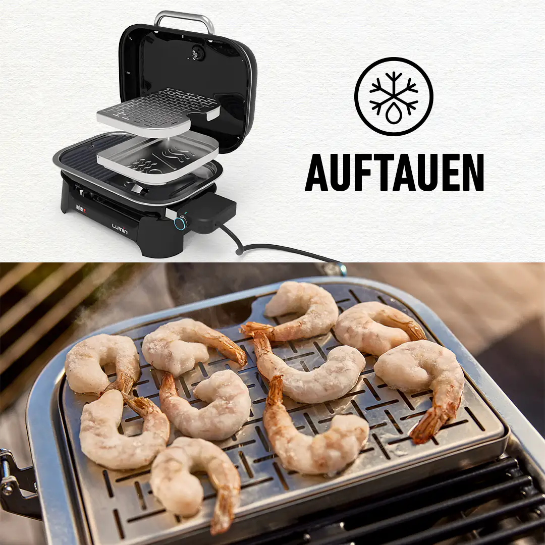Weber Elektrogrill Lumin Compact; Grillfläche: 43x28 cm