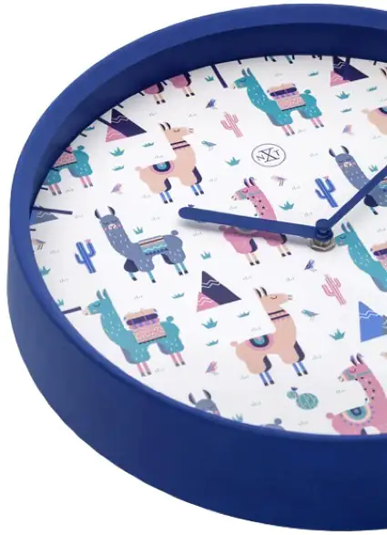Nextime Wanduhr Alpaca Ø 30 cm