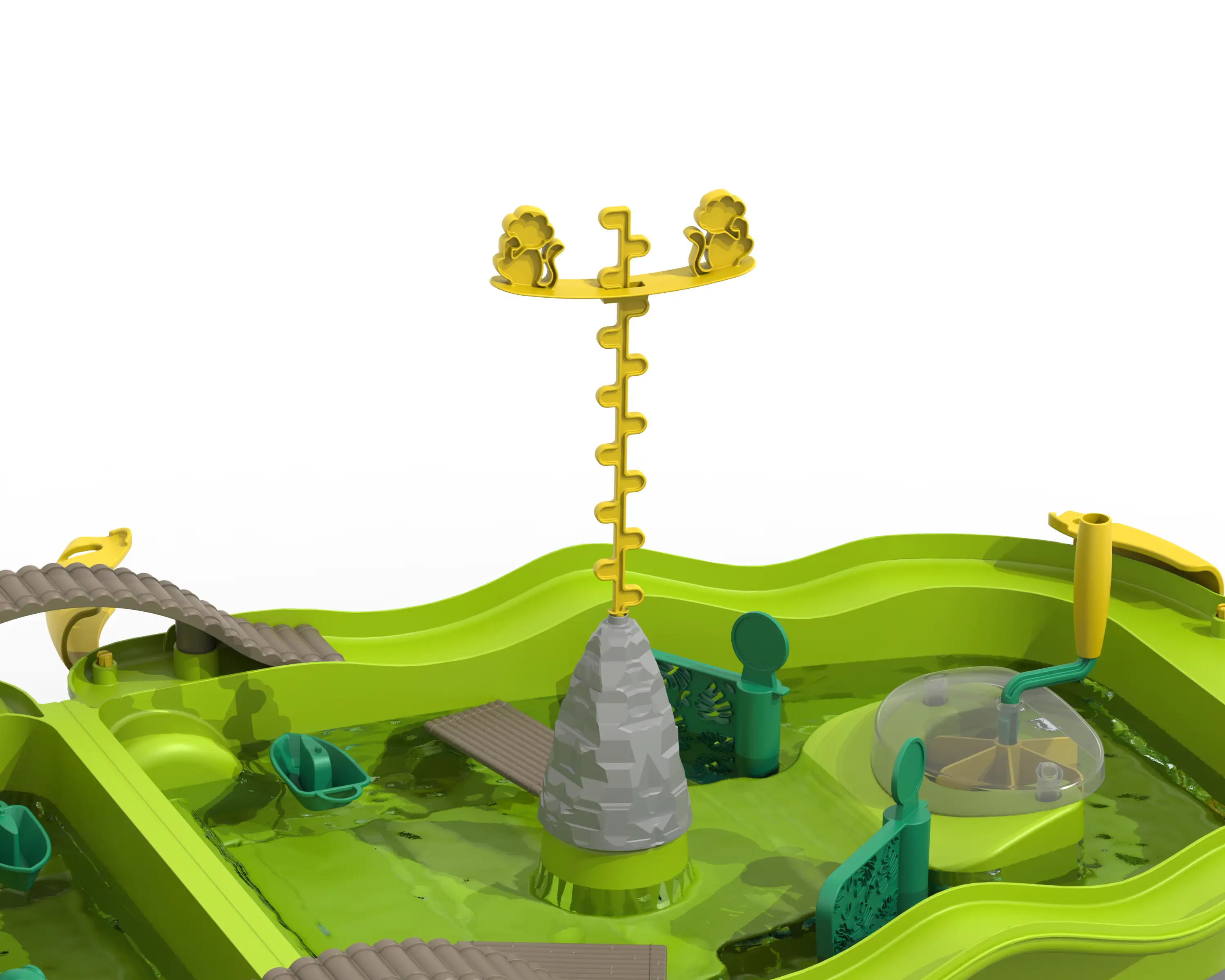 Starplast Wasserspielkoffer Jungle