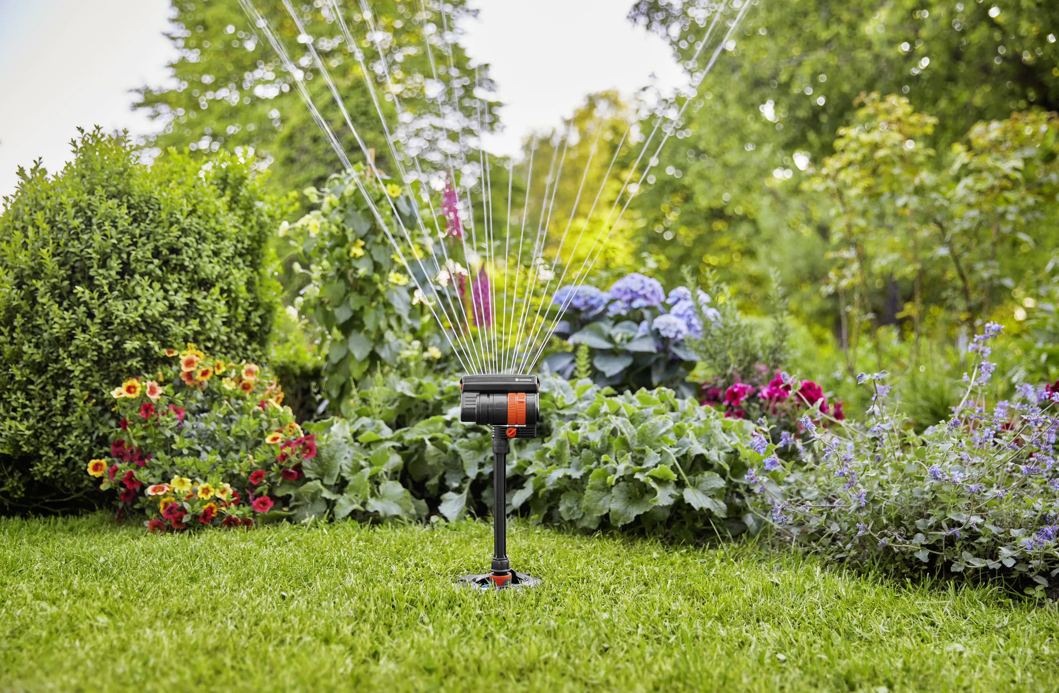 Gardena Pipeline Viereckregner Beregnungsfläche 9 m² - 216 m²