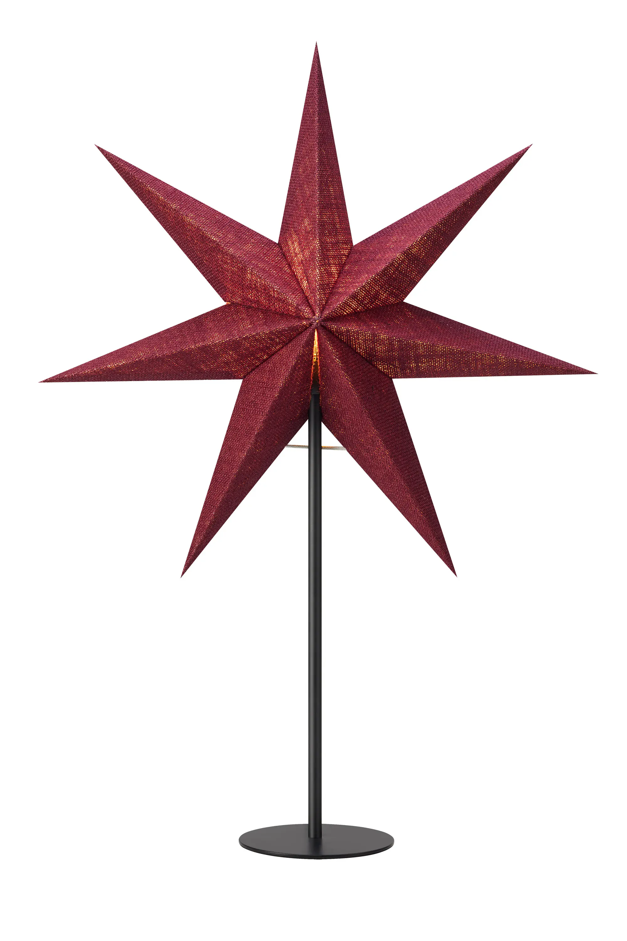 Markslöjd Tara Tischstern Ø 45 cm rot/schwarz 