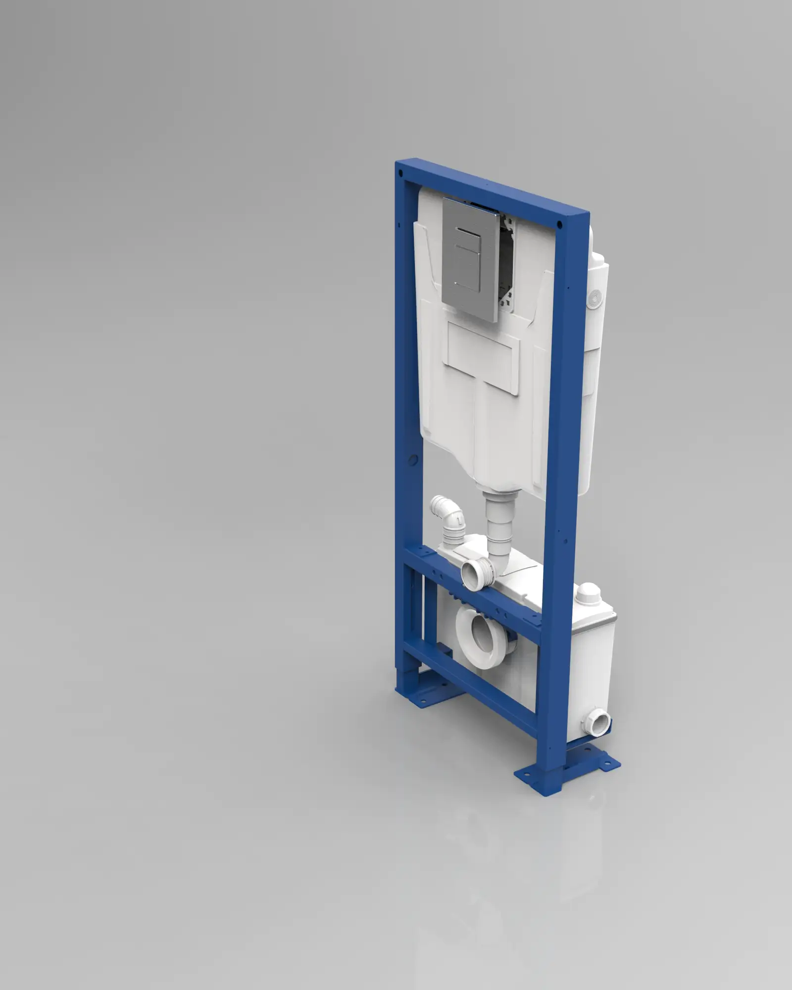 Setma Vorwandelement mit Kleinhebeanlage Waterwall Komplett-Set