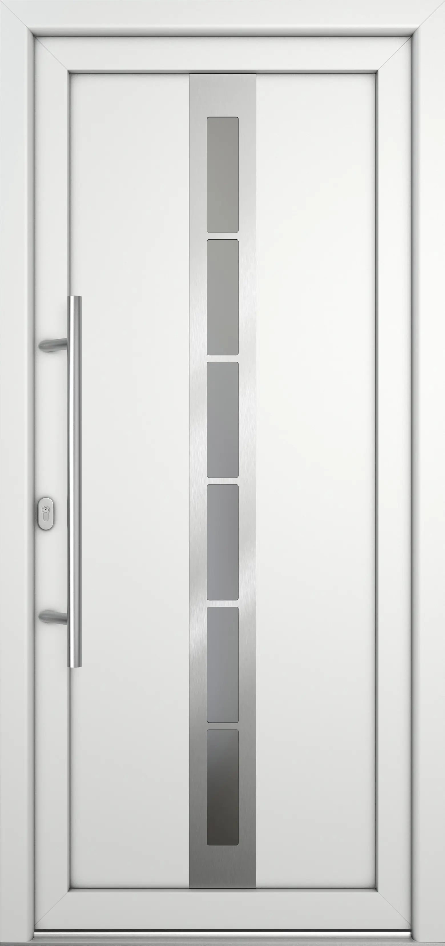 Meeth Haustür Signum Pro PVC Modell 38 88 x 208 cm DIN Links weiß