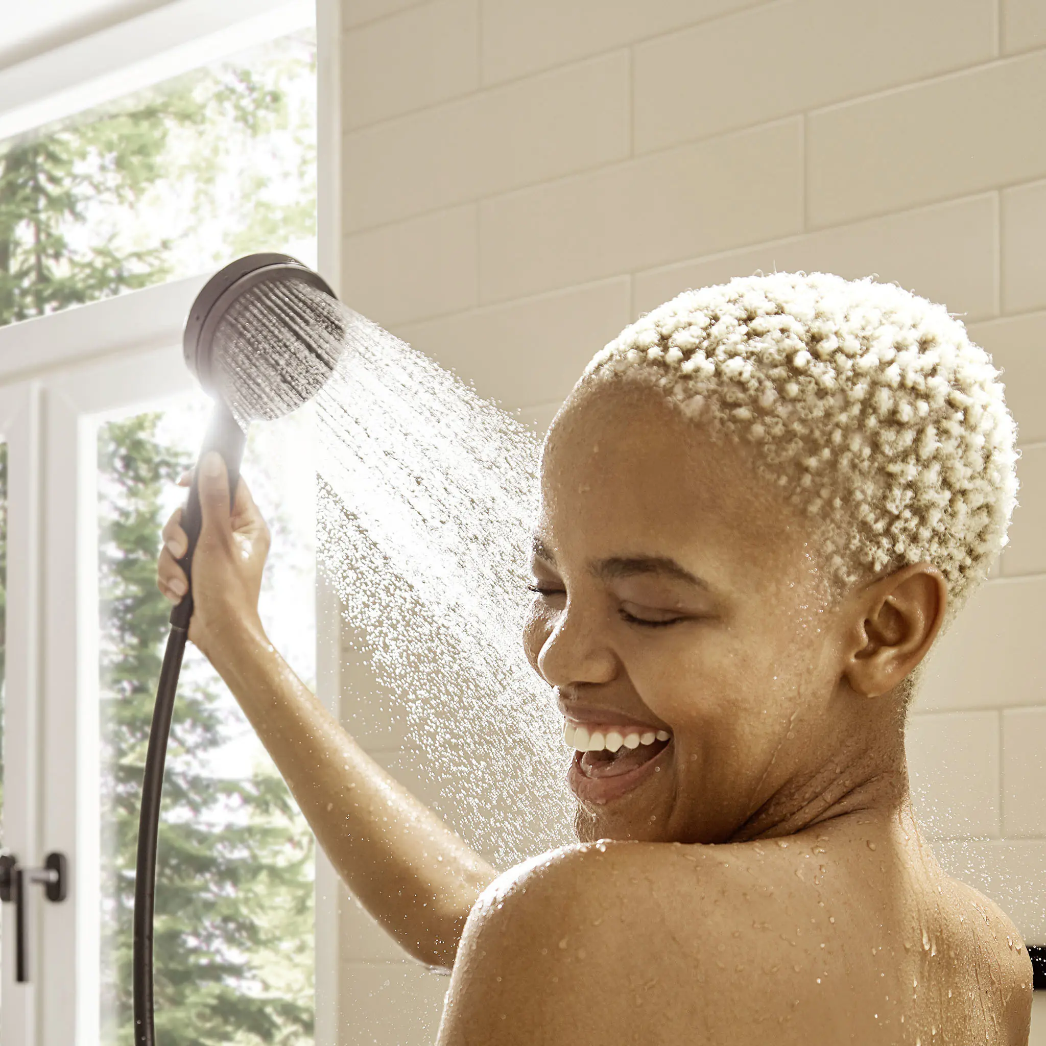 Hansgrohe Handbrause 3 Strahlarten Pulsify Select S EcoSmart mattschwarz