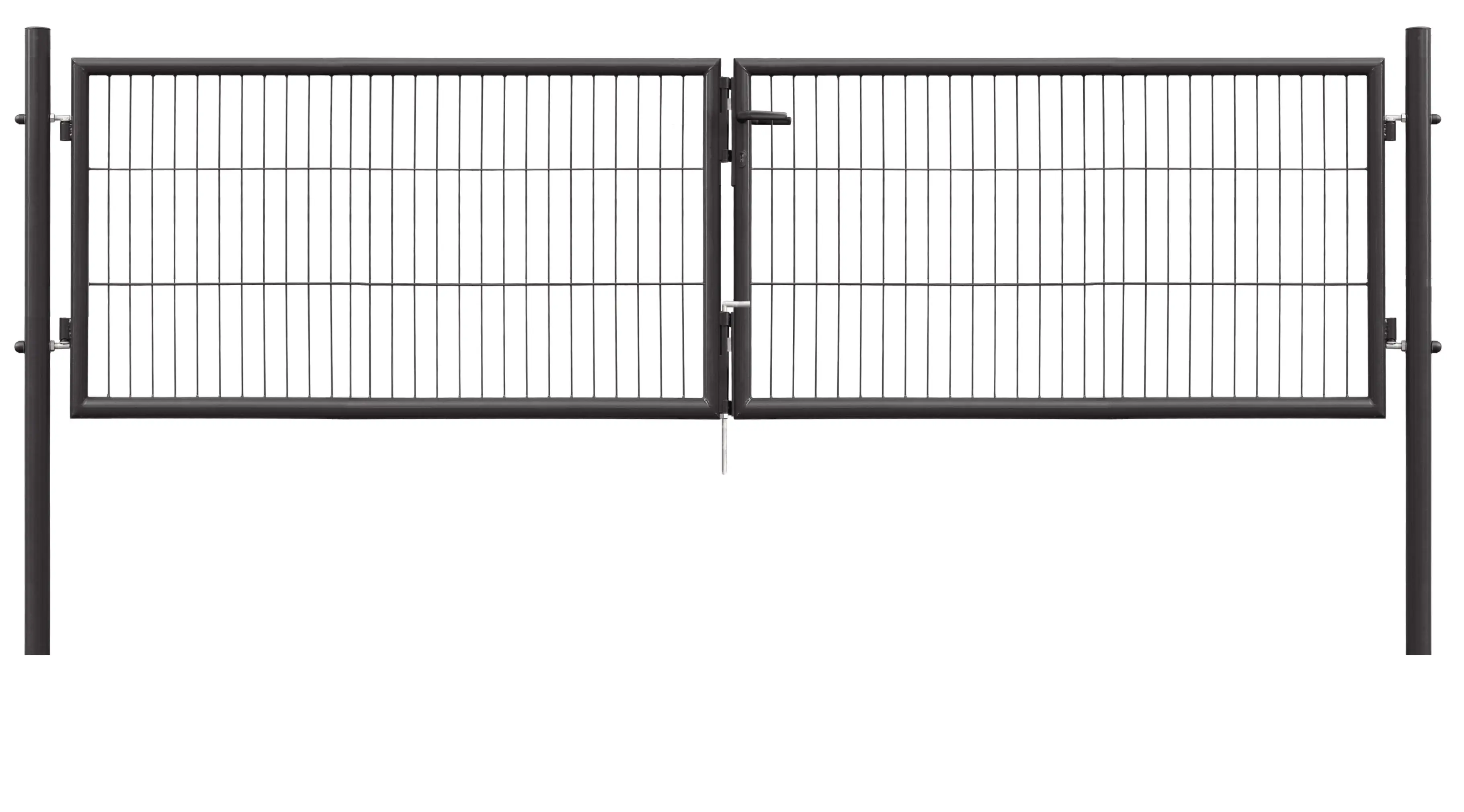 Floraworld Gartentor doppelflügelig Classic 300 x 75 cm anthrazit