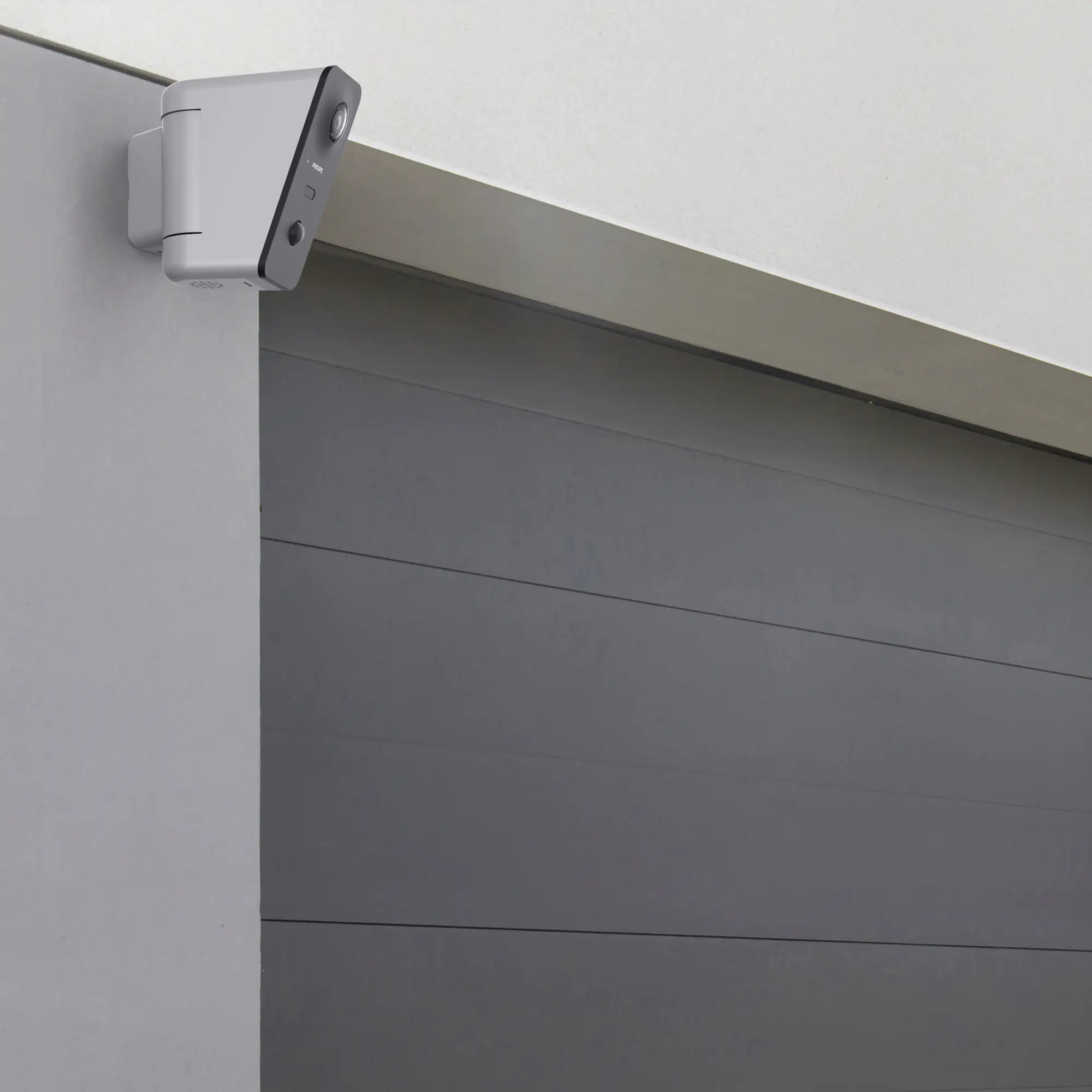 Philips Kamera WelcomeEye View motorisierte und vernetzte Außenkamera