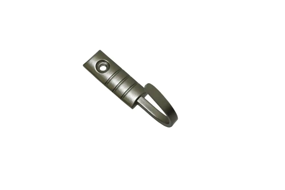 Gardinia Raffhaken Geo silber-matt, 2, 5 cm, 2 Stück