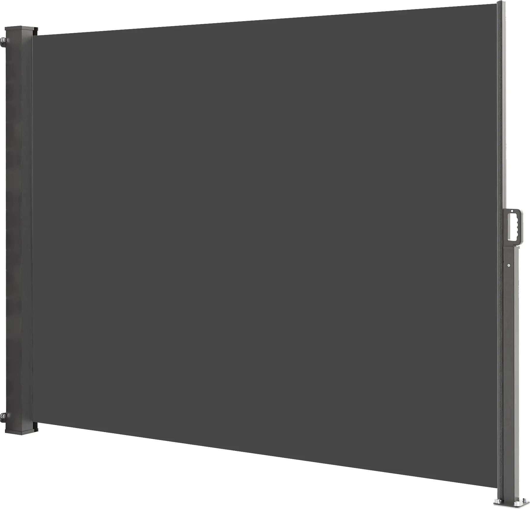 TrendLine Sichtschutz Malta anthrazit, Höhe: 180 cm, Auszug: 200 cm