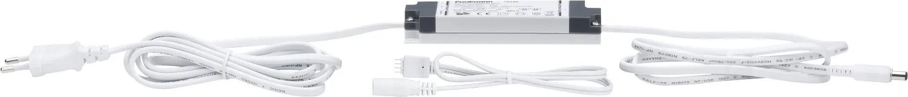 Paulmann YourLED Power Supply 15 W grau schwarz Kunststoff