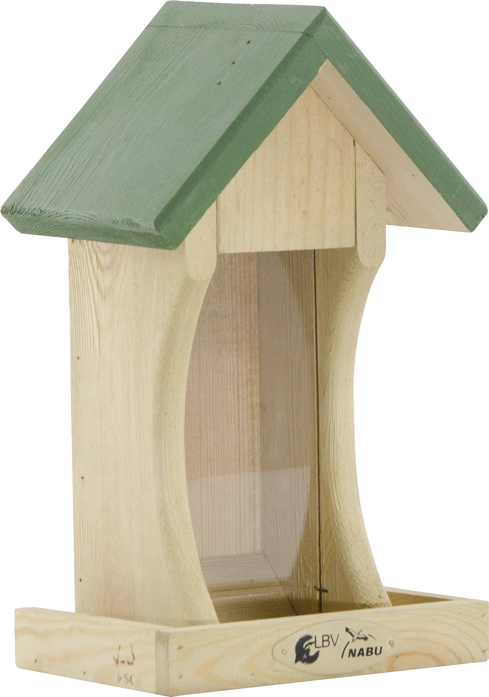 CJ Wildlife Wandfutterhaus Tennessee natur/grün 19,5 x 14 cm