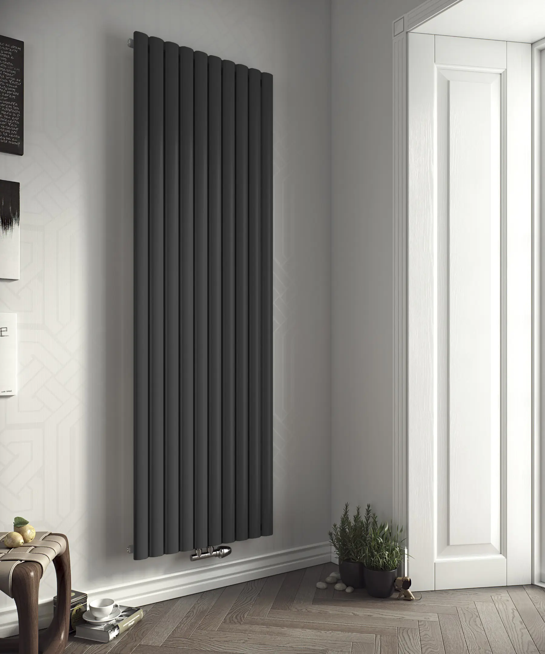 Ximax Heizkörper Fortuna 180 x 46,8 cm 989 Watt anthrazit