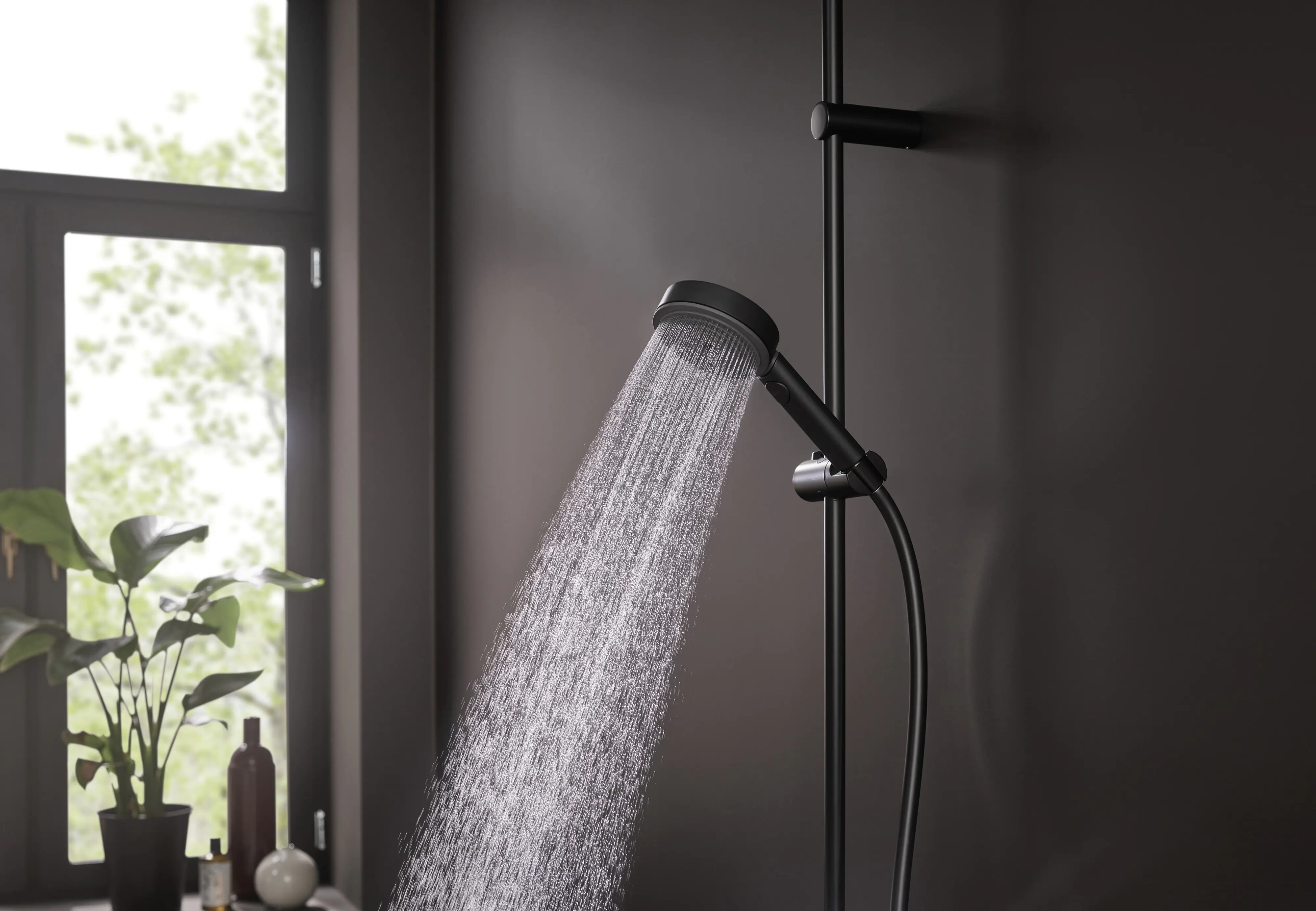 Hansgrohe Handbrause 3 Strahlarten Pulsify Select S EcoSmart mattschwarz
