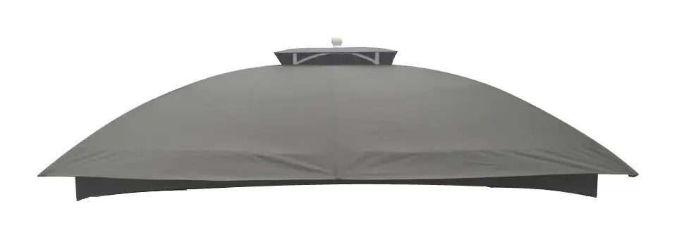 TrendLine Ersatzdach zu Pavillon Bellevue 300 x 300 cm anthrazit