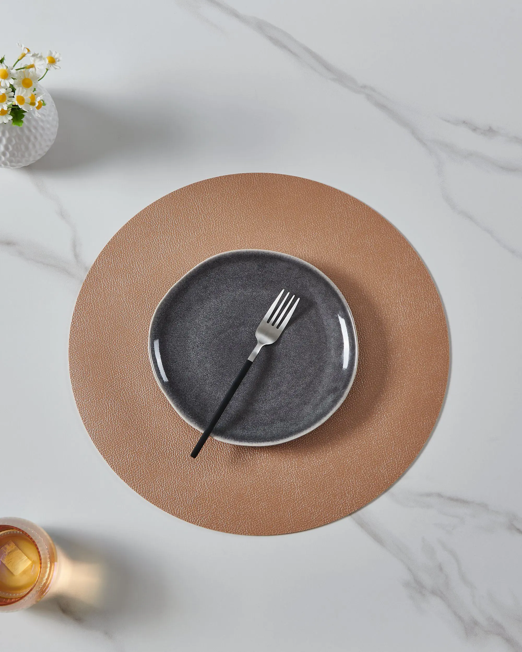 Vinanivao Platzset Ø 38 cm creme/gold
