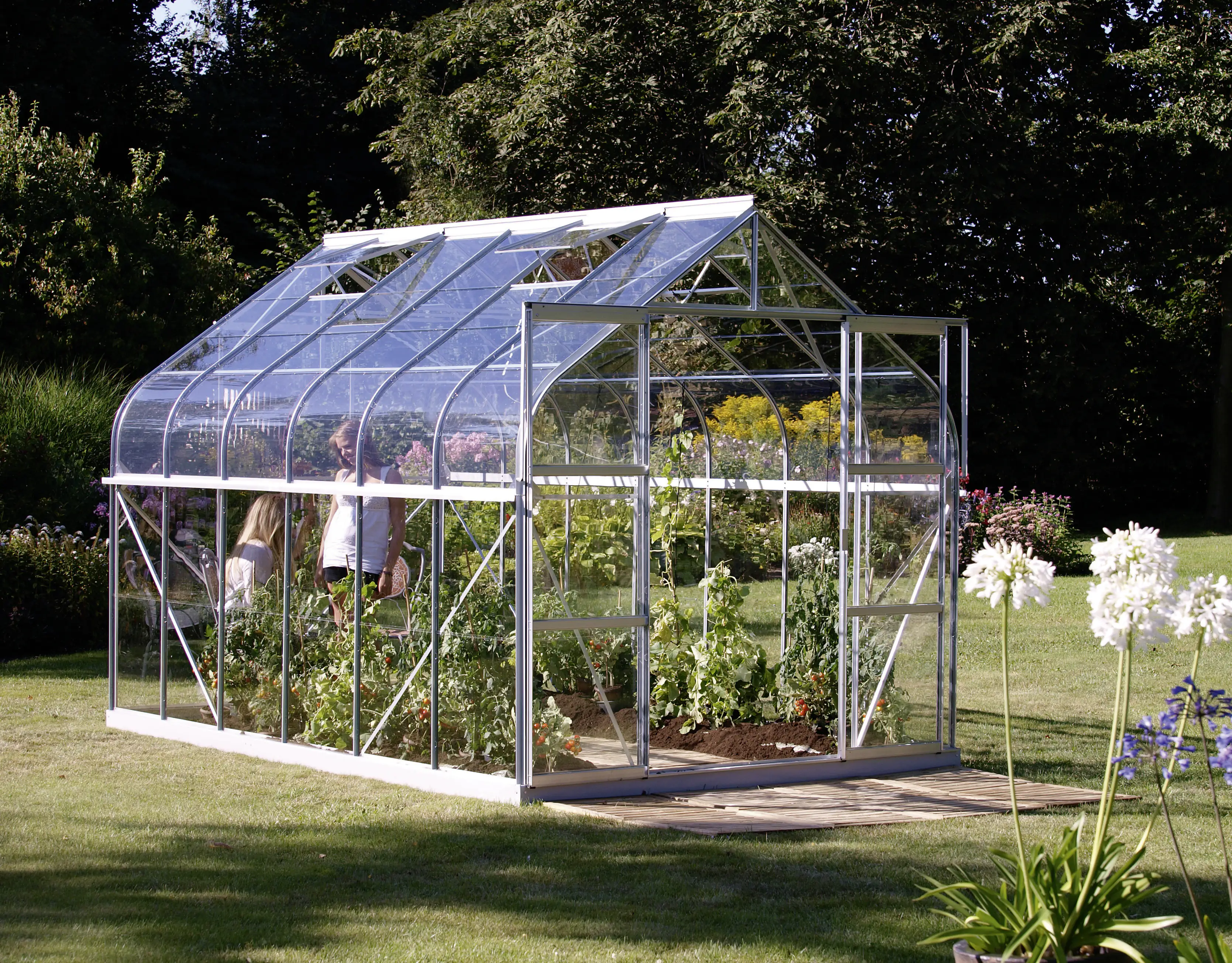 Vitavia Gewächshaus Dione 9900 264 x 383 cm 3 mm ESG